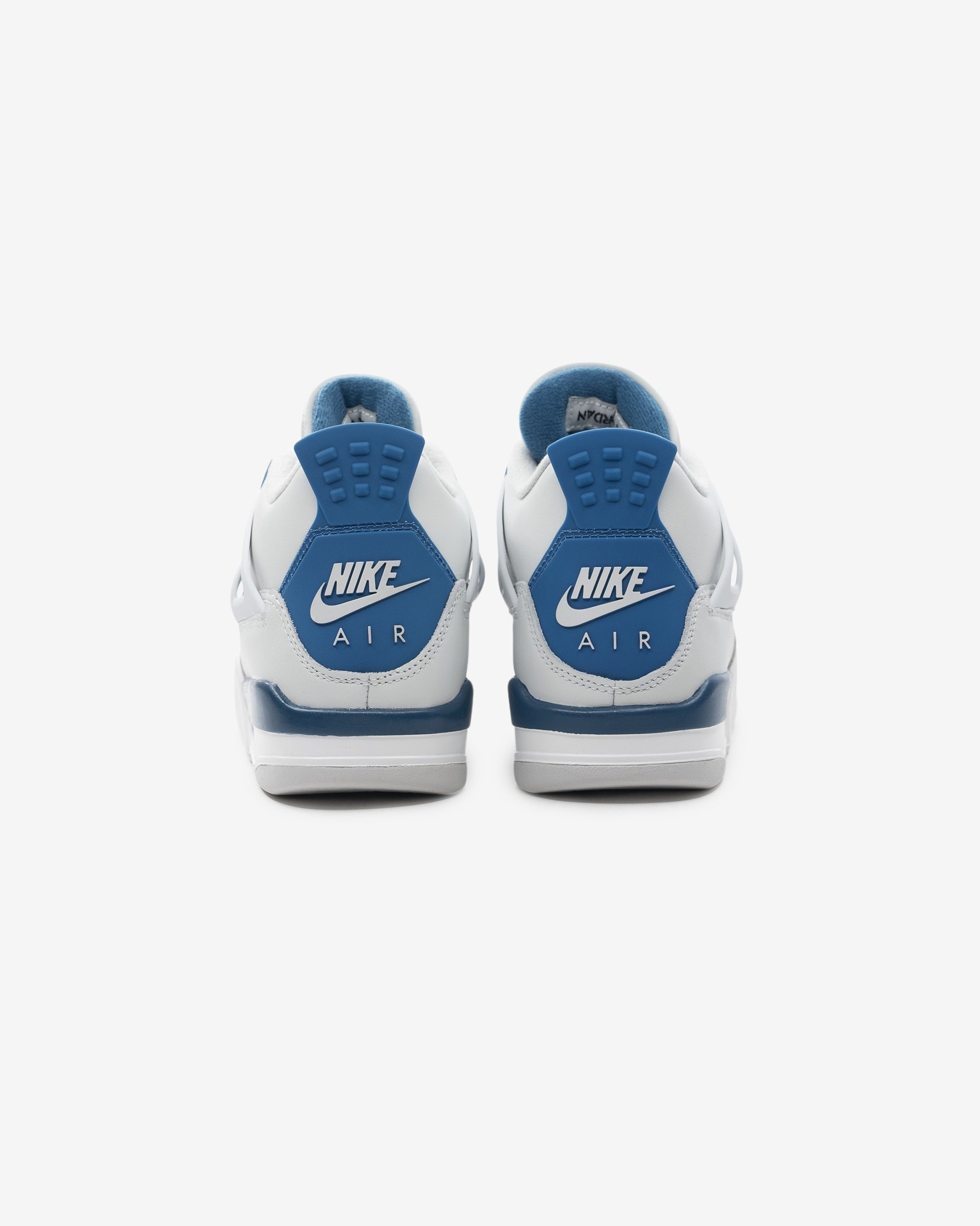 JORDAN GS AJ 4 OFFWHITE/ MILITARYBLUE/ NEUTRALGREY