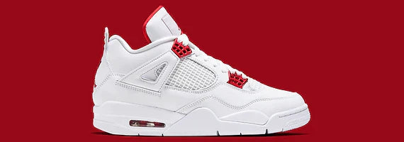 Nike Air Jordan Retro 4 Metallic Red