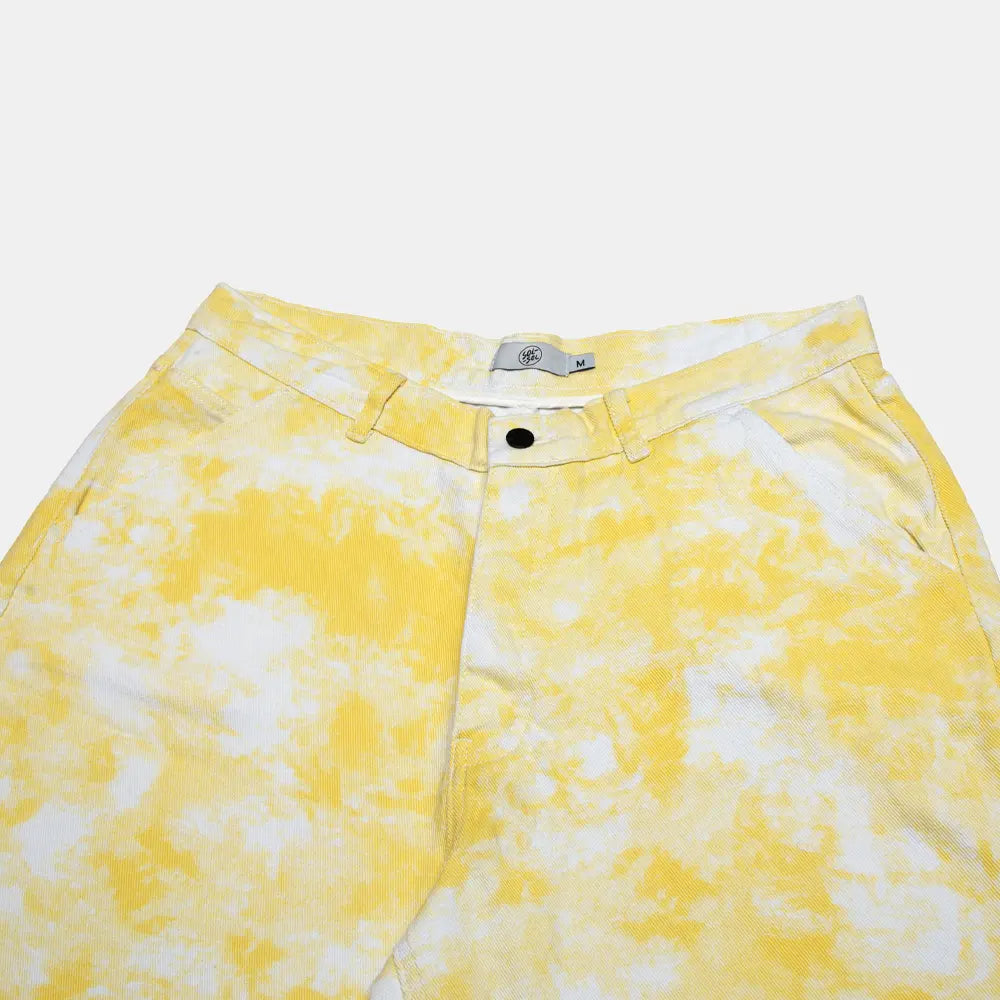 Carpenter shorts yellow frost