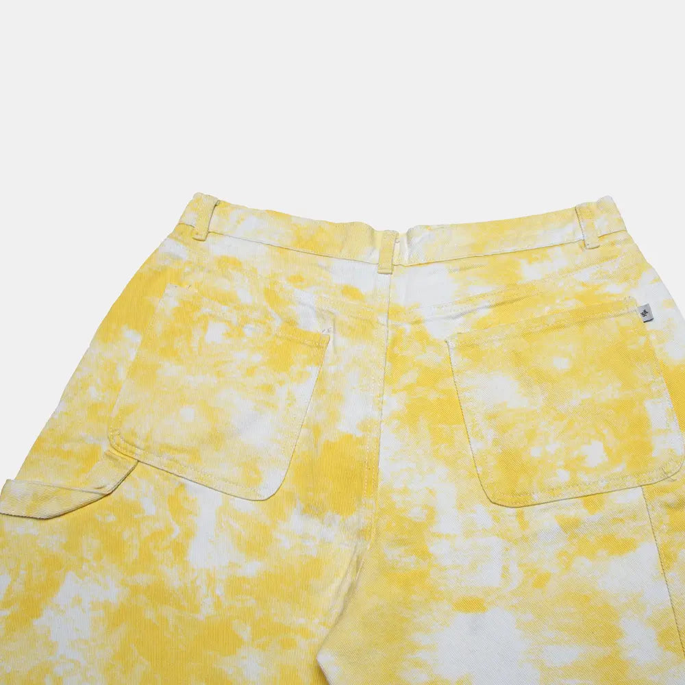 Carpenter shorts yellow frost