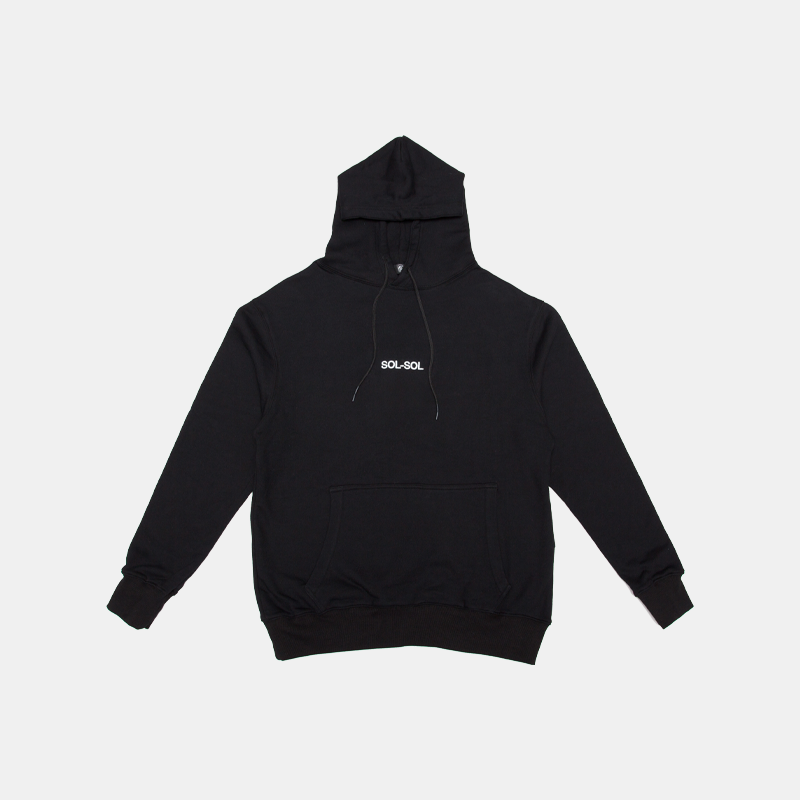 Flower Hoodie-Black