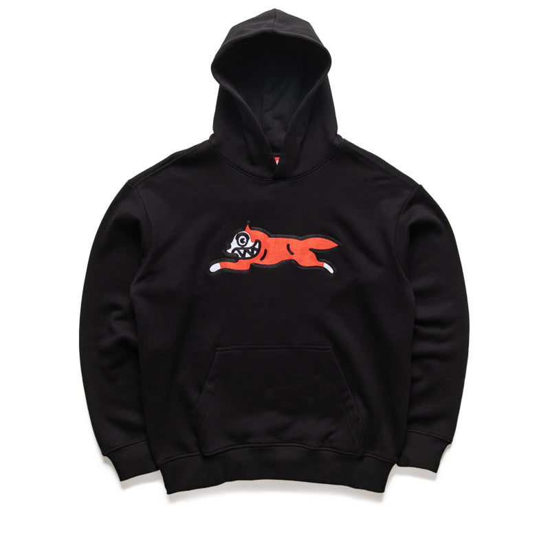 Ice Cream Running Dog Hoodie - Black