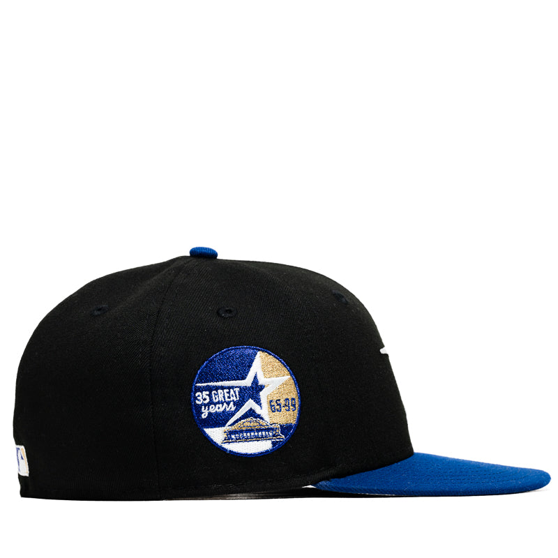 New Era x Politics Houston Astros 59FIFTY Fitted Hat - Black/Light Royal