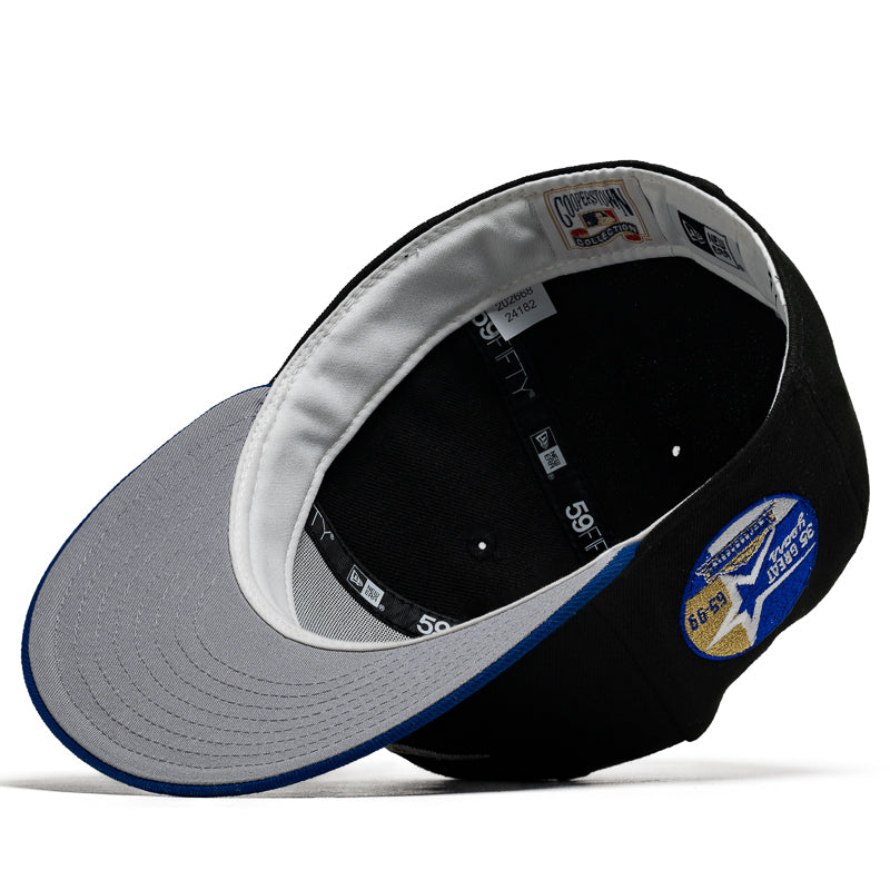 New Era x Politics Houston Astros 59FIFTY Fitted Hat - Black/Light Royal