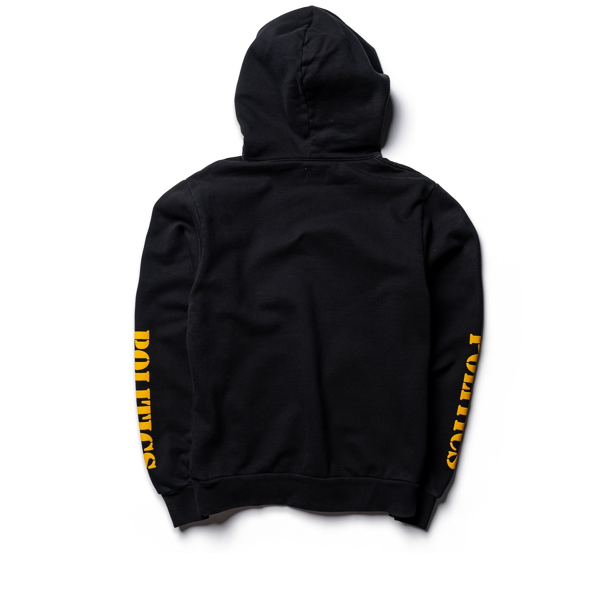 Politics Civvies 5 Star Fleece Hoodie - Black