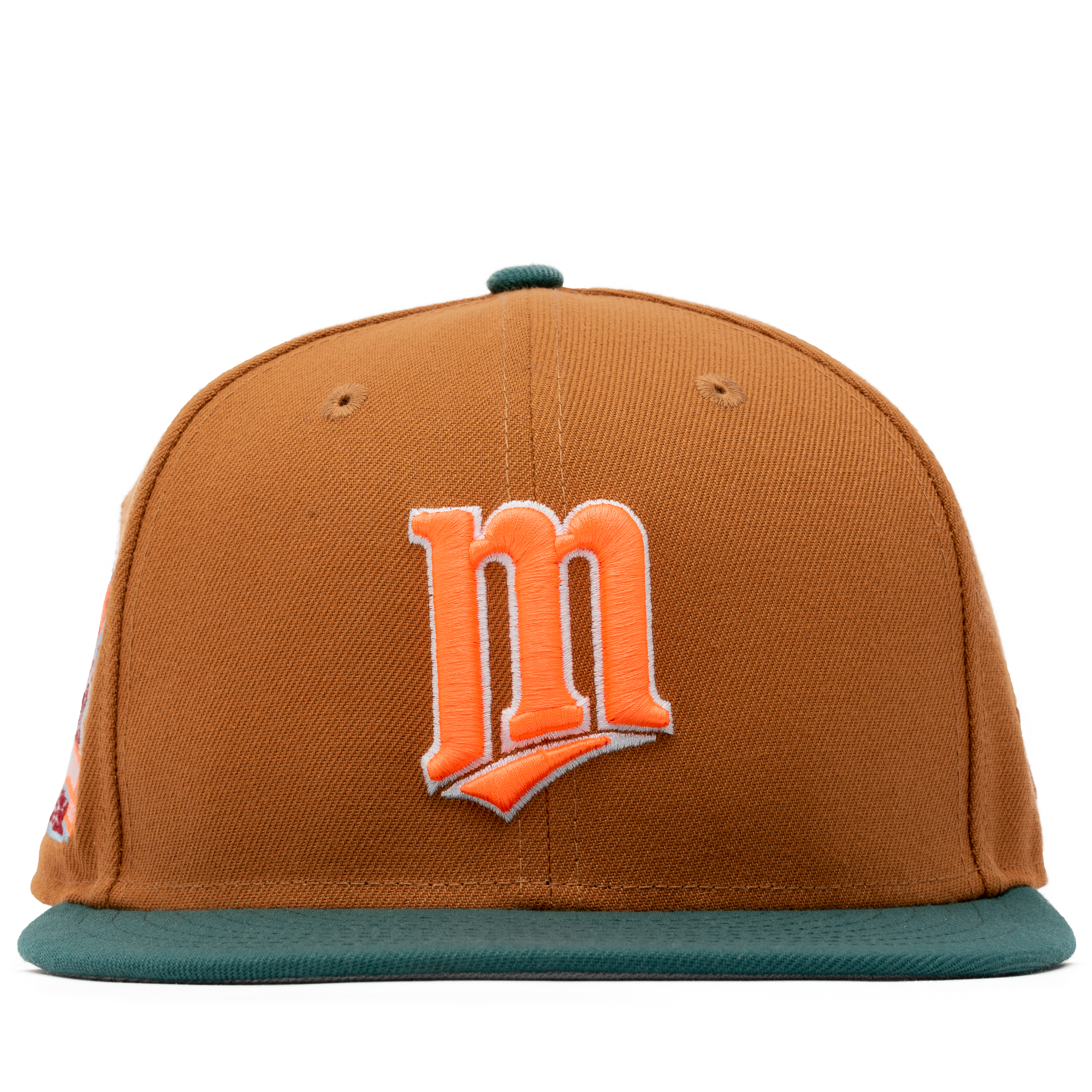 New Era x Politics Minnesota Twins 59FIFTY Fitted Hat - Wheat/Pine