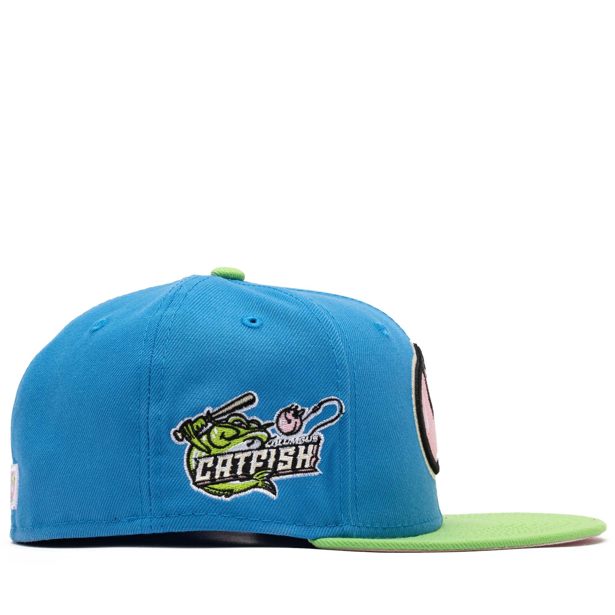 New Era x Politics Columbus Catfish 59FIFTY - Air Force Blue/Lime Green