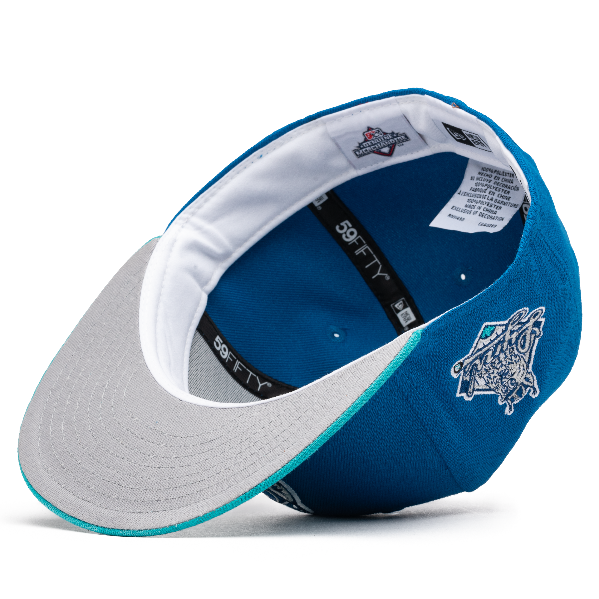 New Era x Politics Ottawa Lynx 59FIFTY Fitted Hat - Blue/Ice Blue