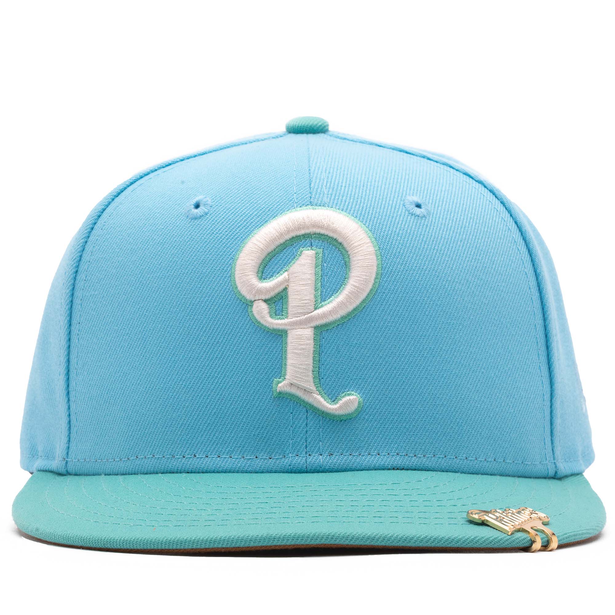 Politics x New Era 59FIFTY Fitted Hat -  Seafoam/Clear Mint/Light Bronze