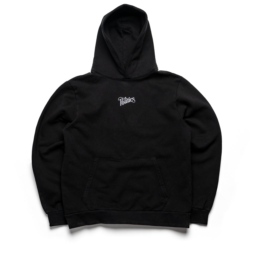 Politics Script Hoodie - Midnight