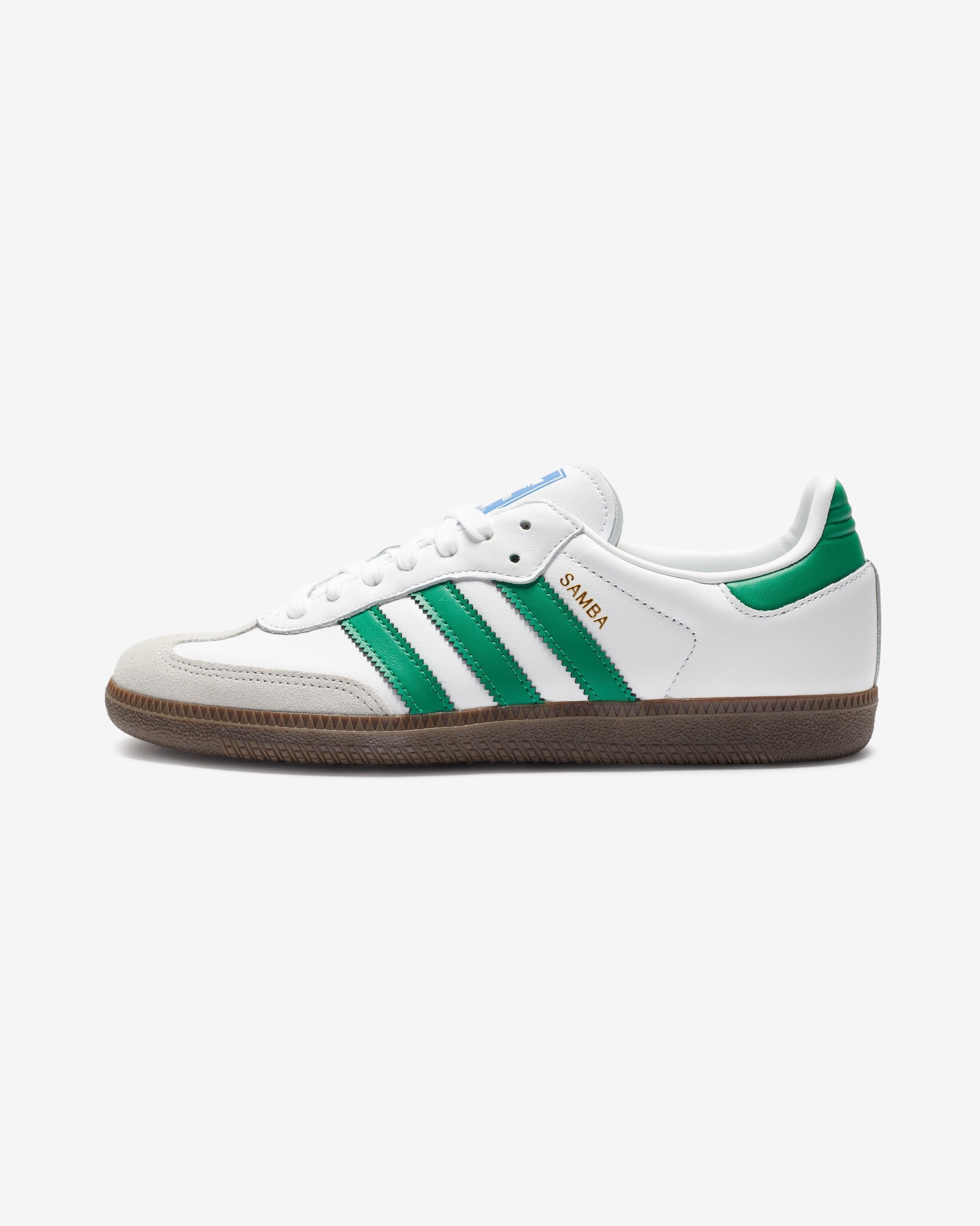 ADIDAS SAMBA OG - FTWWHT/ GREEN/ SUPCOL