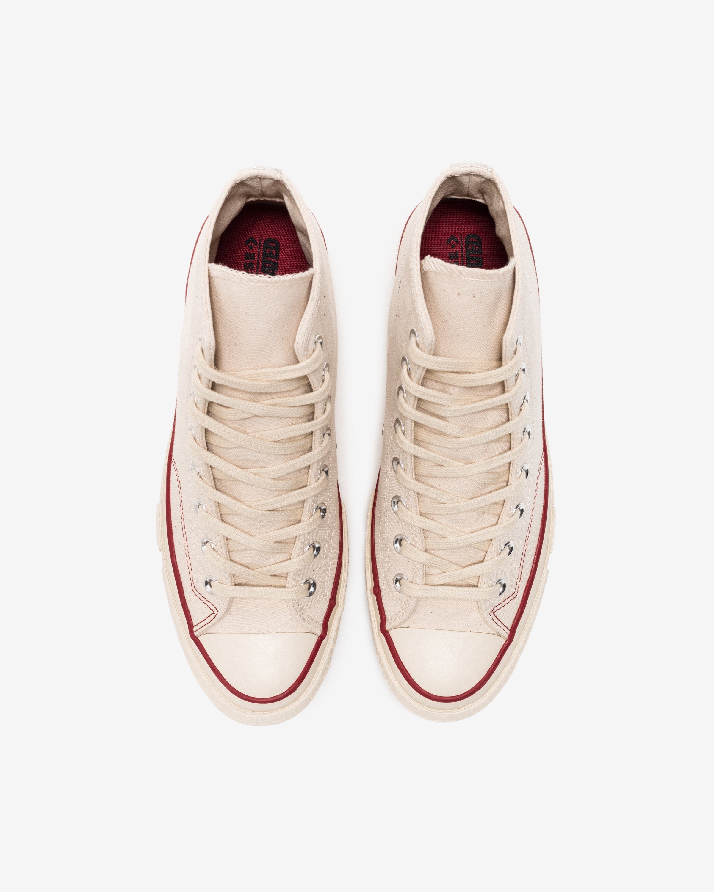 CONVERSE X UNDEFEATED CHUCK 70 HI - NATURAL/ FIERYRED