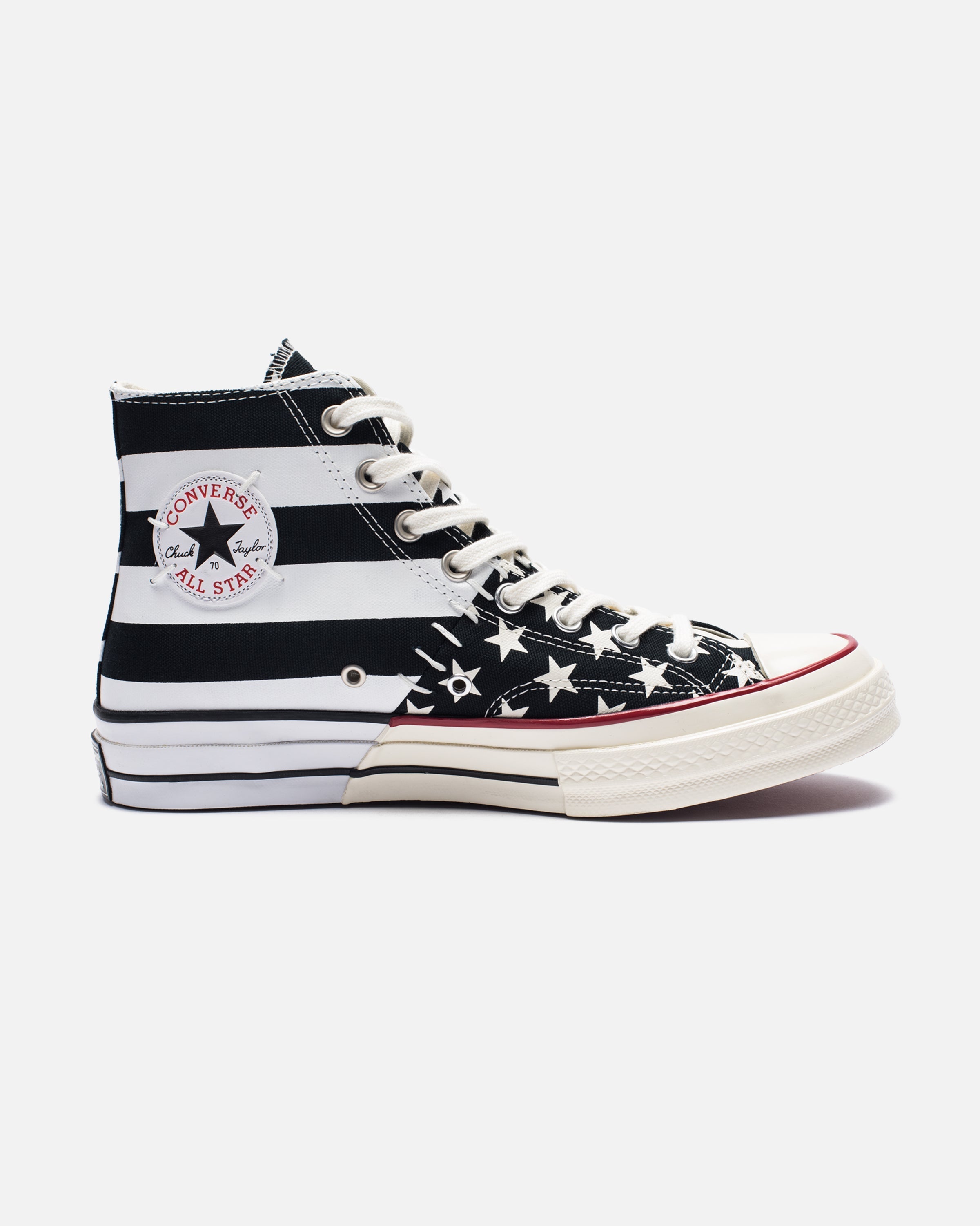 CONVERSE CHUCK 70 HI ARCHIVE RESTRUCTURED - BLACK/WHITE/EGRET