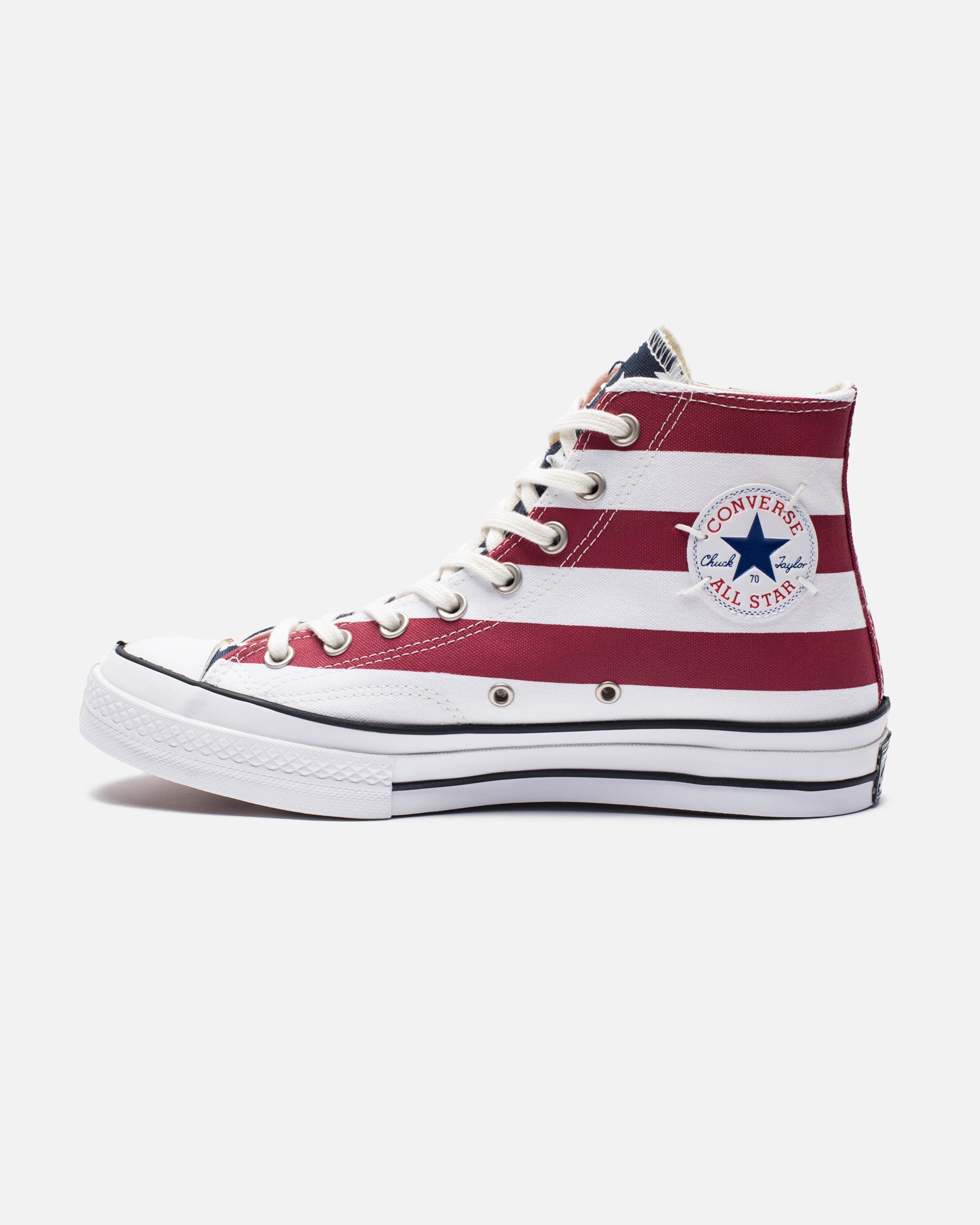 CONVERSE CHUCK 70 HI ARCHIVE RESTRUCTURED - WHITE/GARNET/EGRET