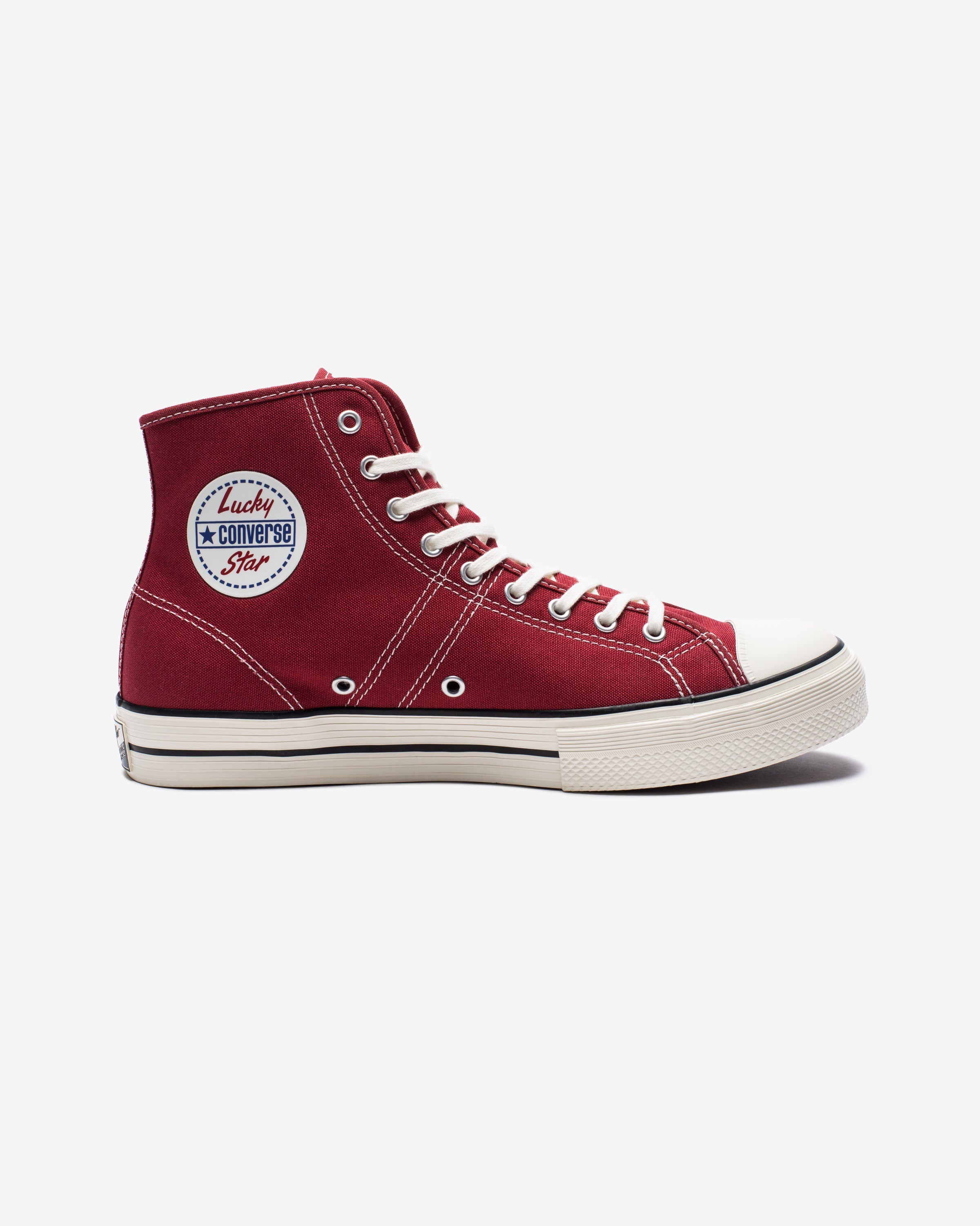 CONVERSE LUCKY STAR HI - GARNET/ EGRET