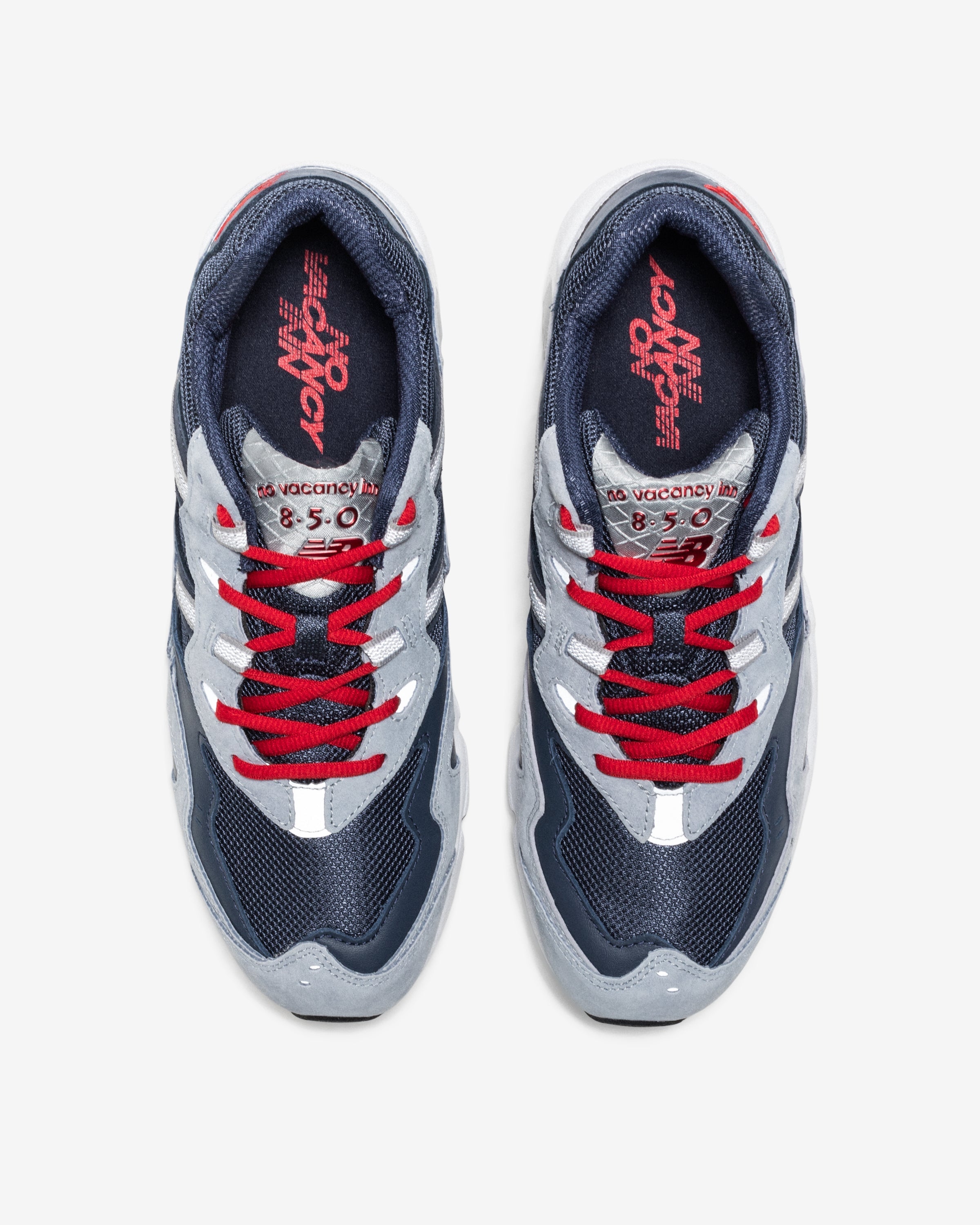 NEW BALANCE X NO VACANCY INN 850 - NAVY/RED/WHITE