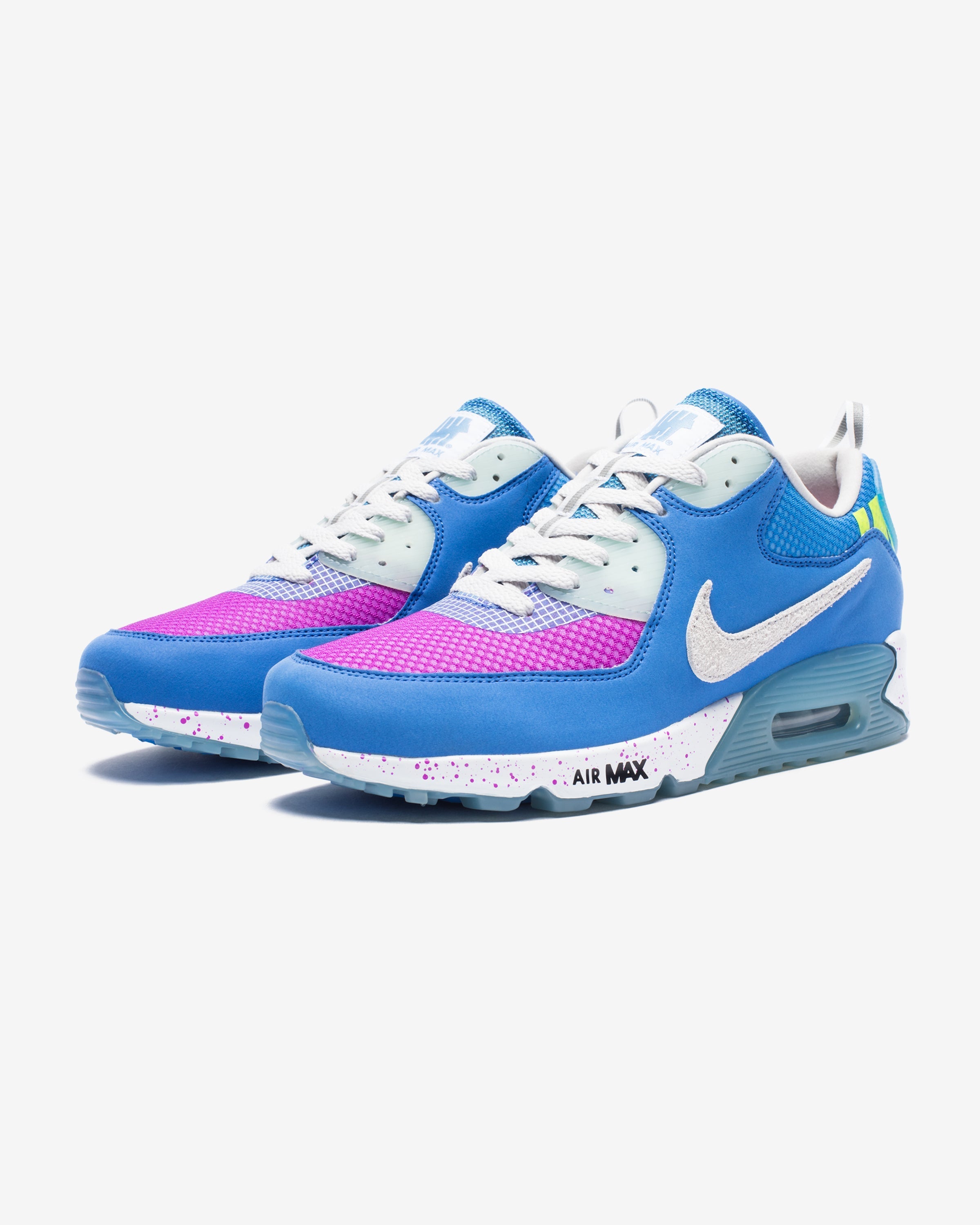 NIKE X UNDEFEATED AIR MAX 90 - PACIFICBLUE/ VIVIDPURPLE