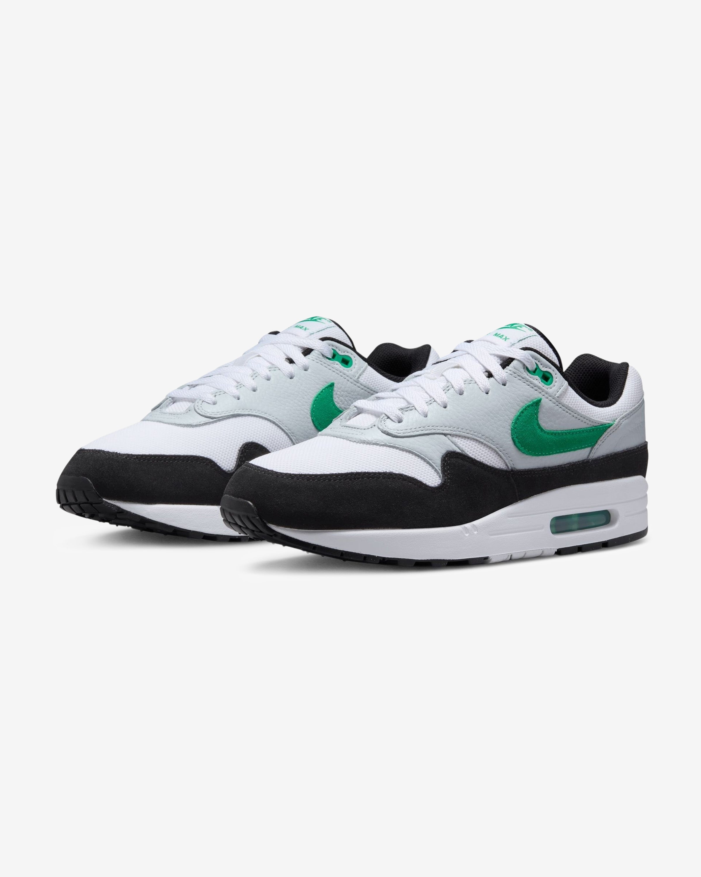 NIKE AIR MAX 1 - WHITE/ STADIUMGREEN/ PUREPLATINUM/ BLACK