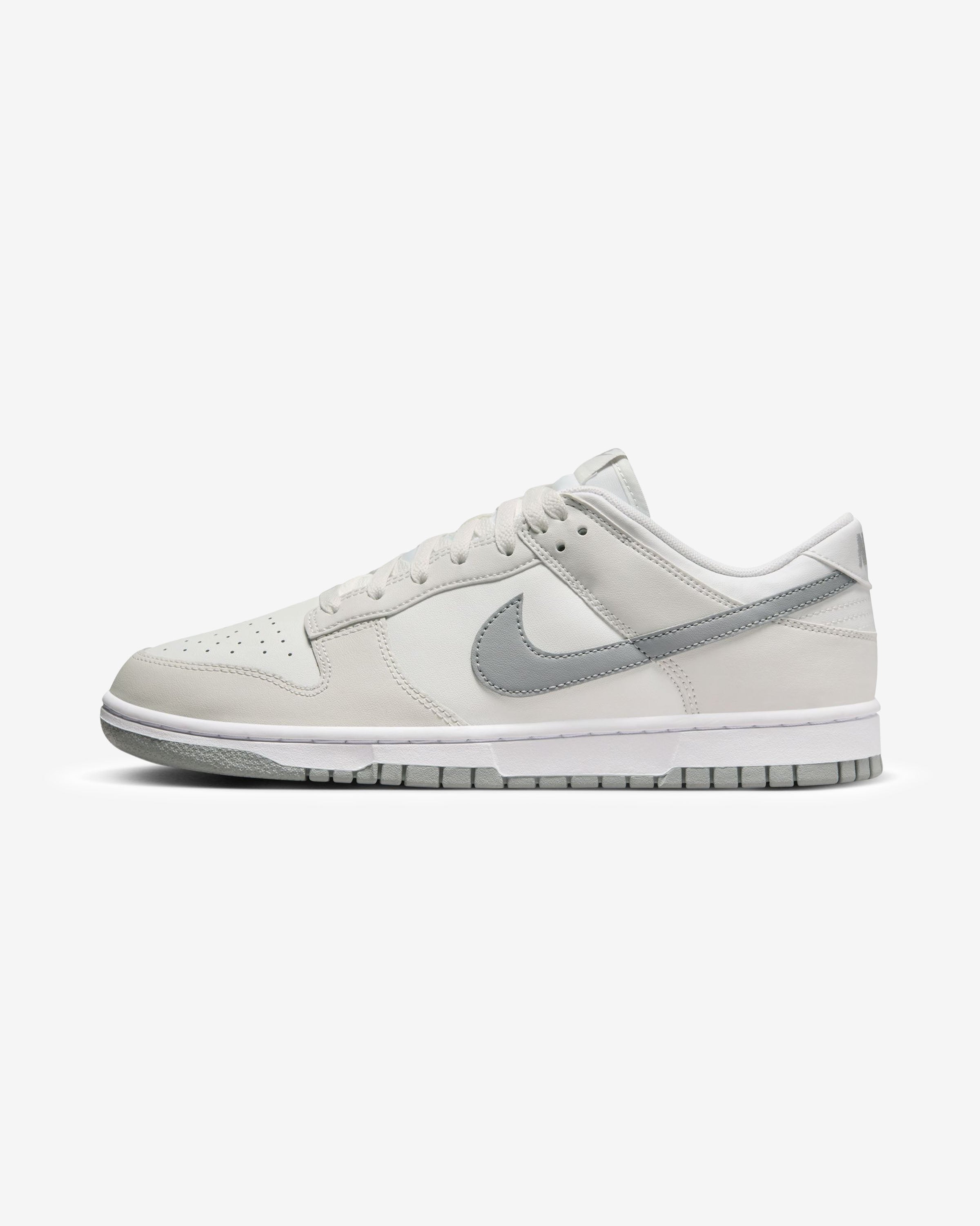 NIKE DUNK LOW RETRO - SUMMITWHITE/ SMOKEGREY/ PLATINUMTINT