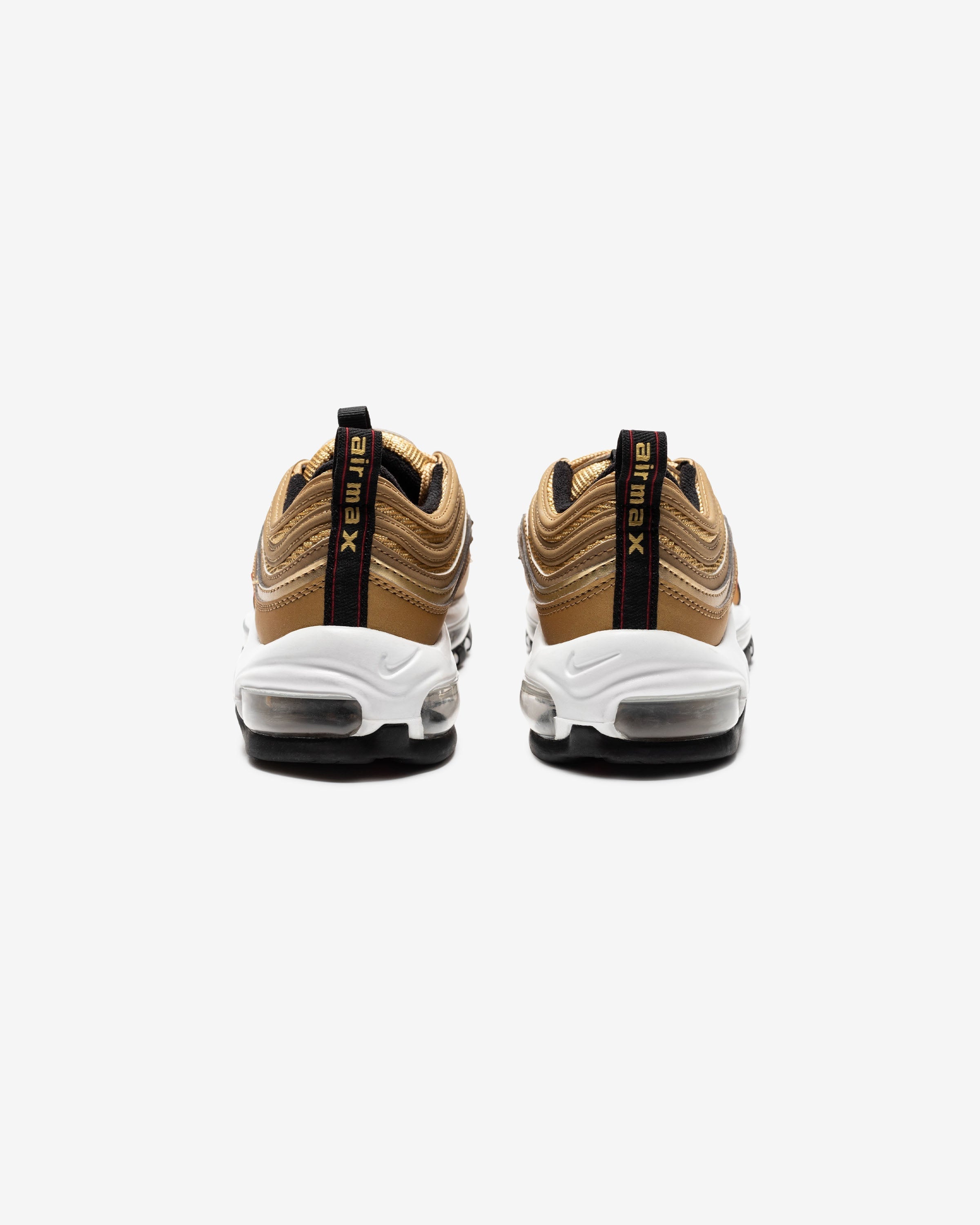 NIKE GS AIR MAX 97 - METALLICGOLD/ VARSITYRED/ BLACK/ WHITE