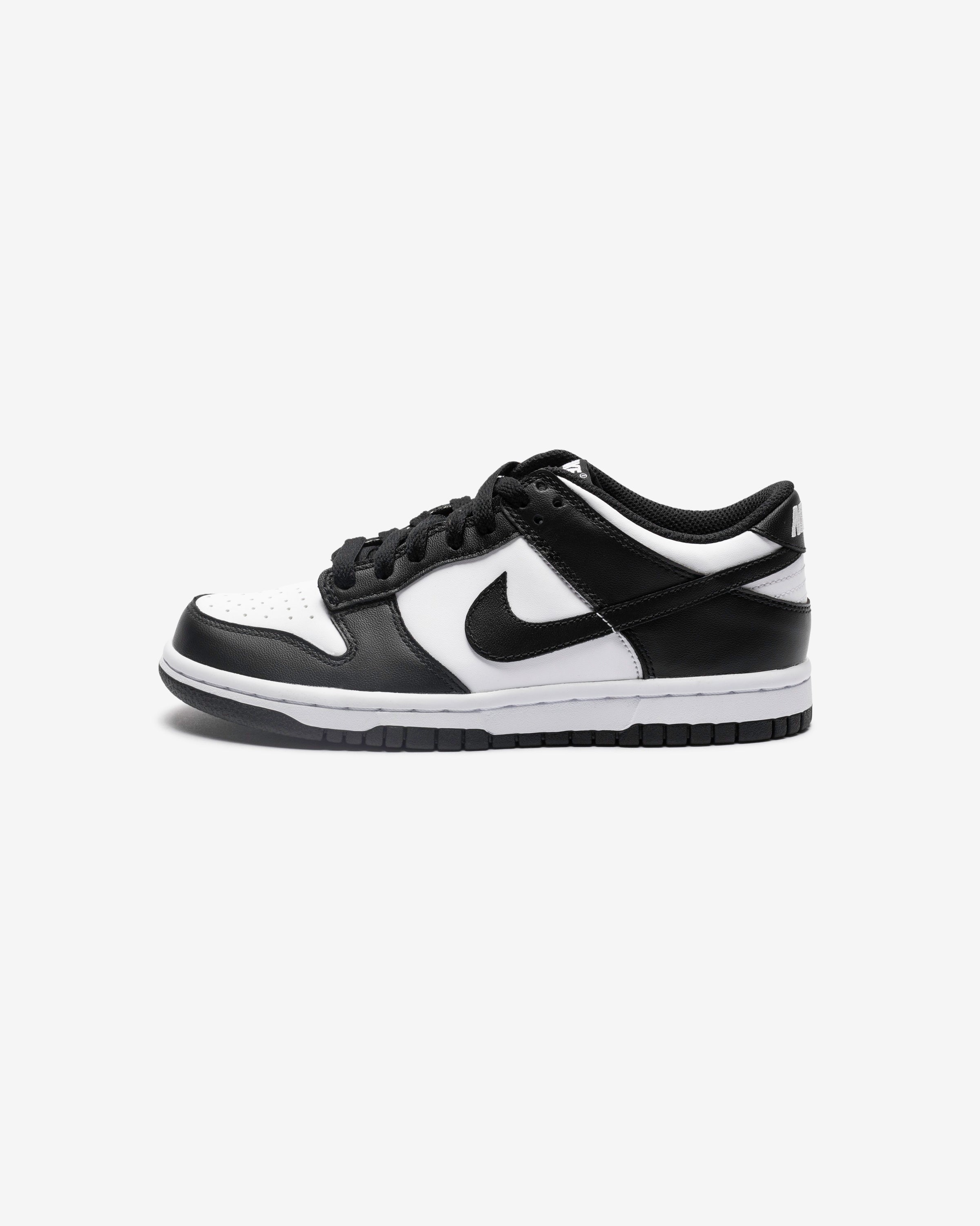 NIKE GS DUNK LOW - WHITE/ BLACK