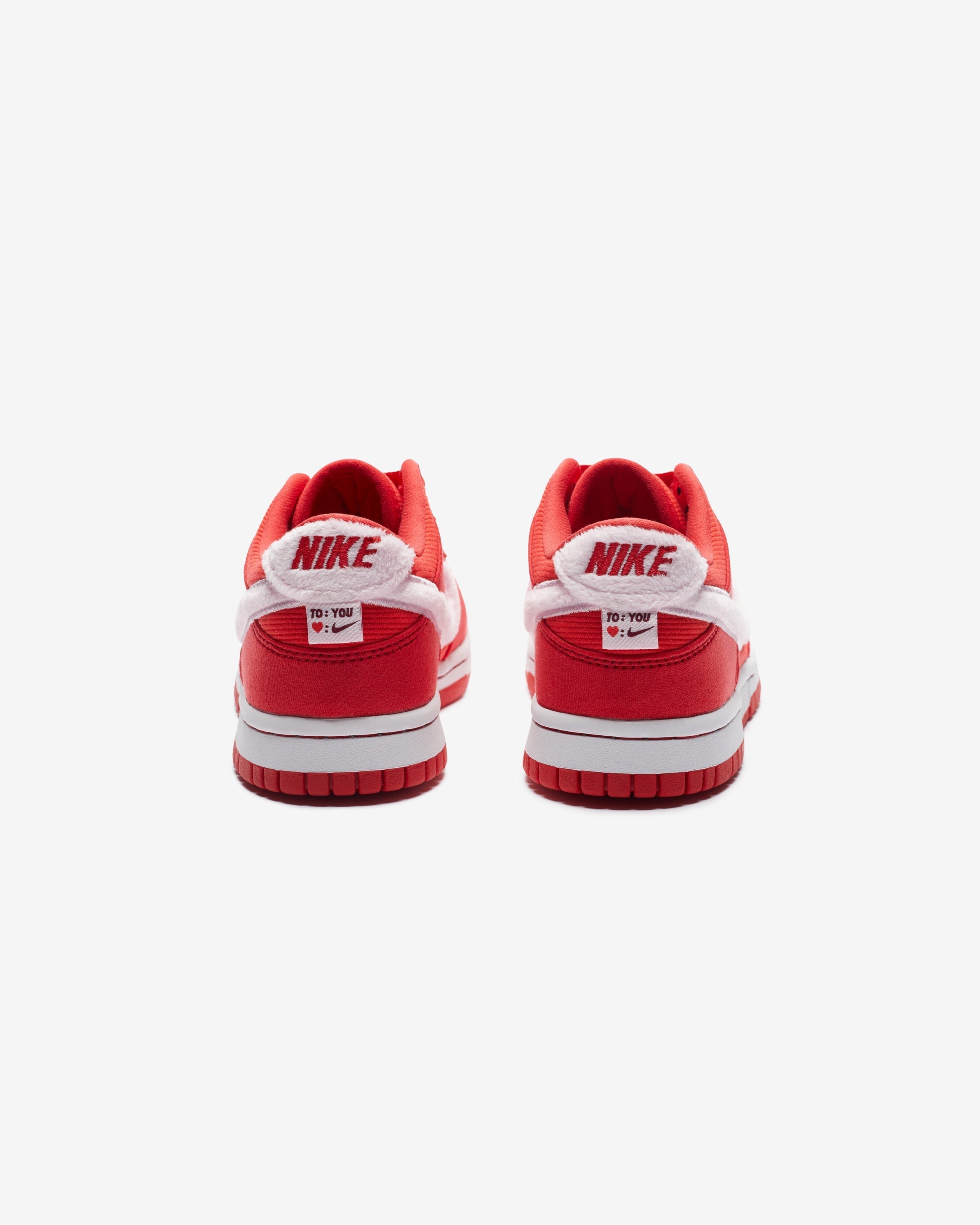 NIKE GS DUNK LOW - FIRERED/ PINKFOAM/ LTCRIMSON