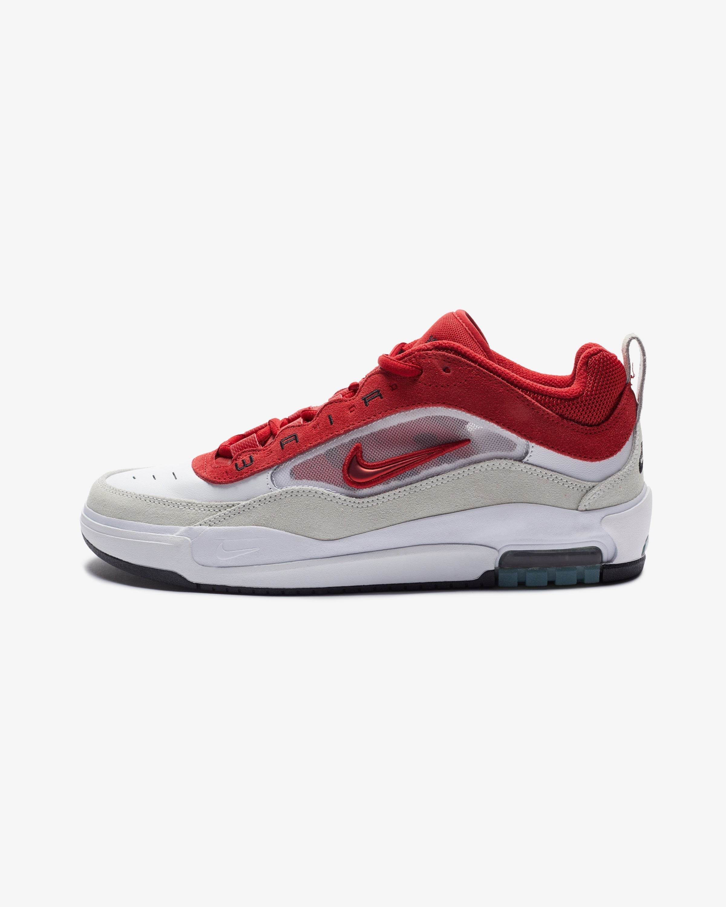 NIKE SB AIR MAX ISHOD 2  - WHITE/ VARSITYRED/ SUMMITWHITE