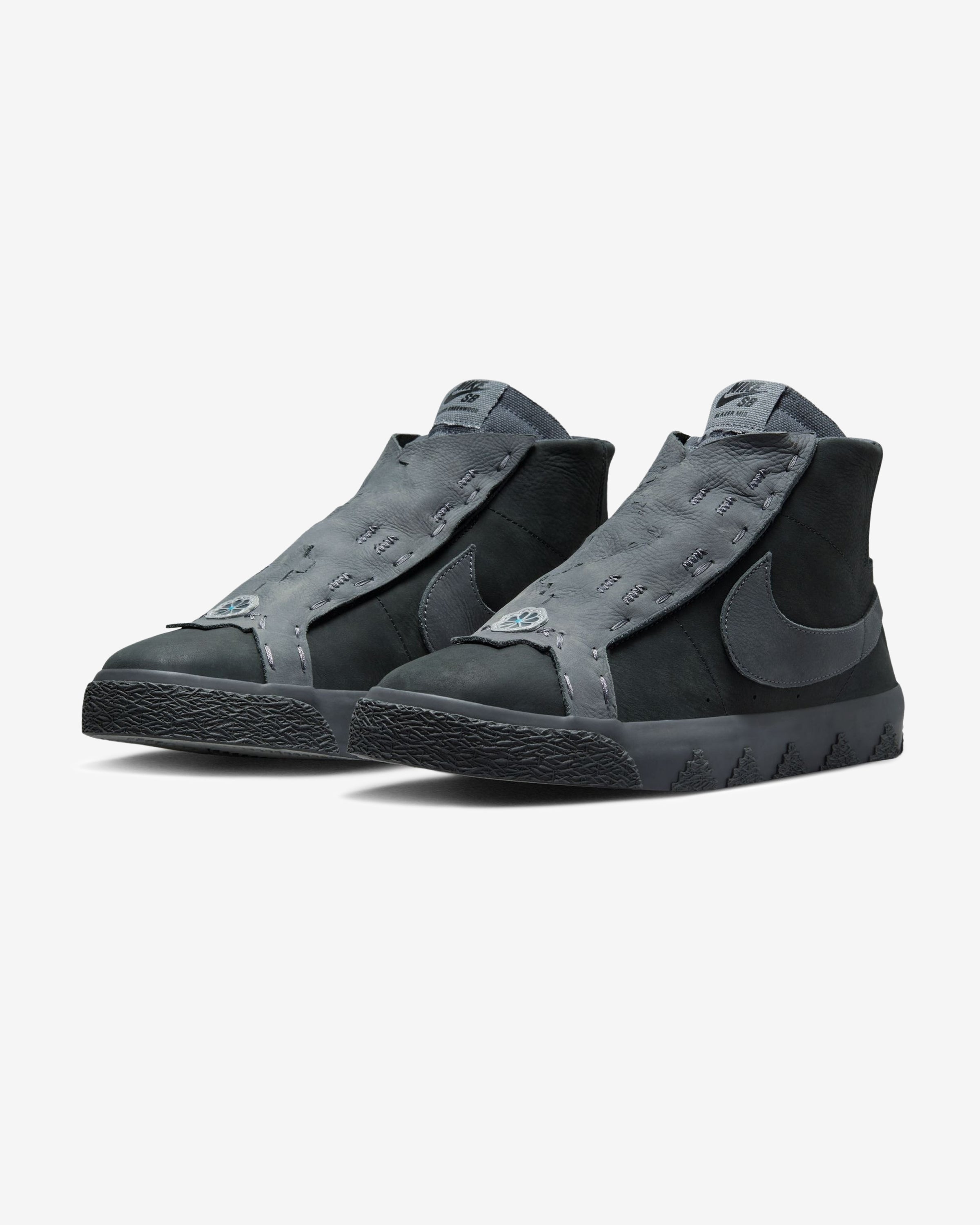 NIKE SB X DI'ORR GREENWOOD ZOOM BLAZER MID - ANTHRACITE