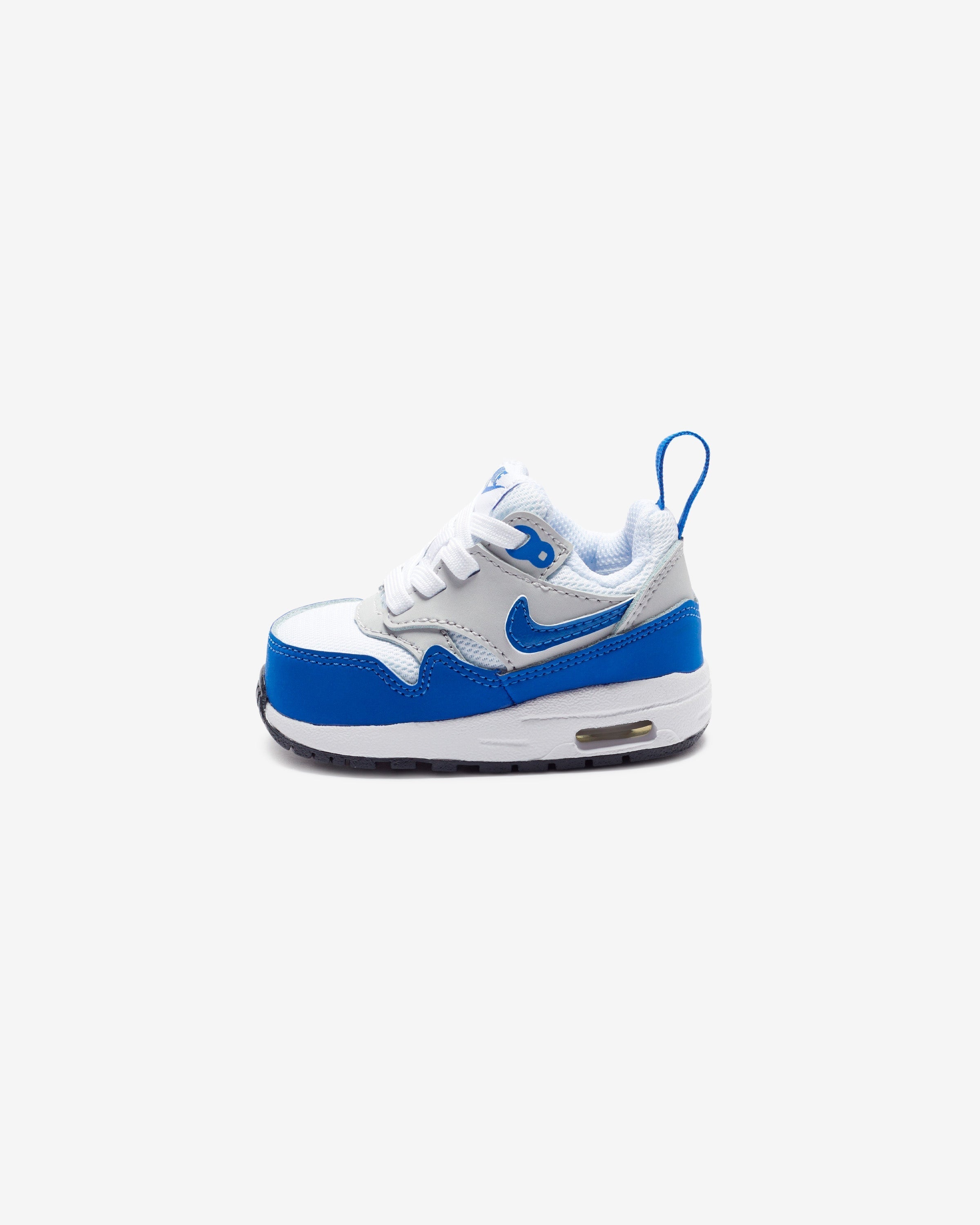 NIKE TD AIR MAX 1 EASYON - WHITE/ GAMEROYAL/ NEUTRALGREY