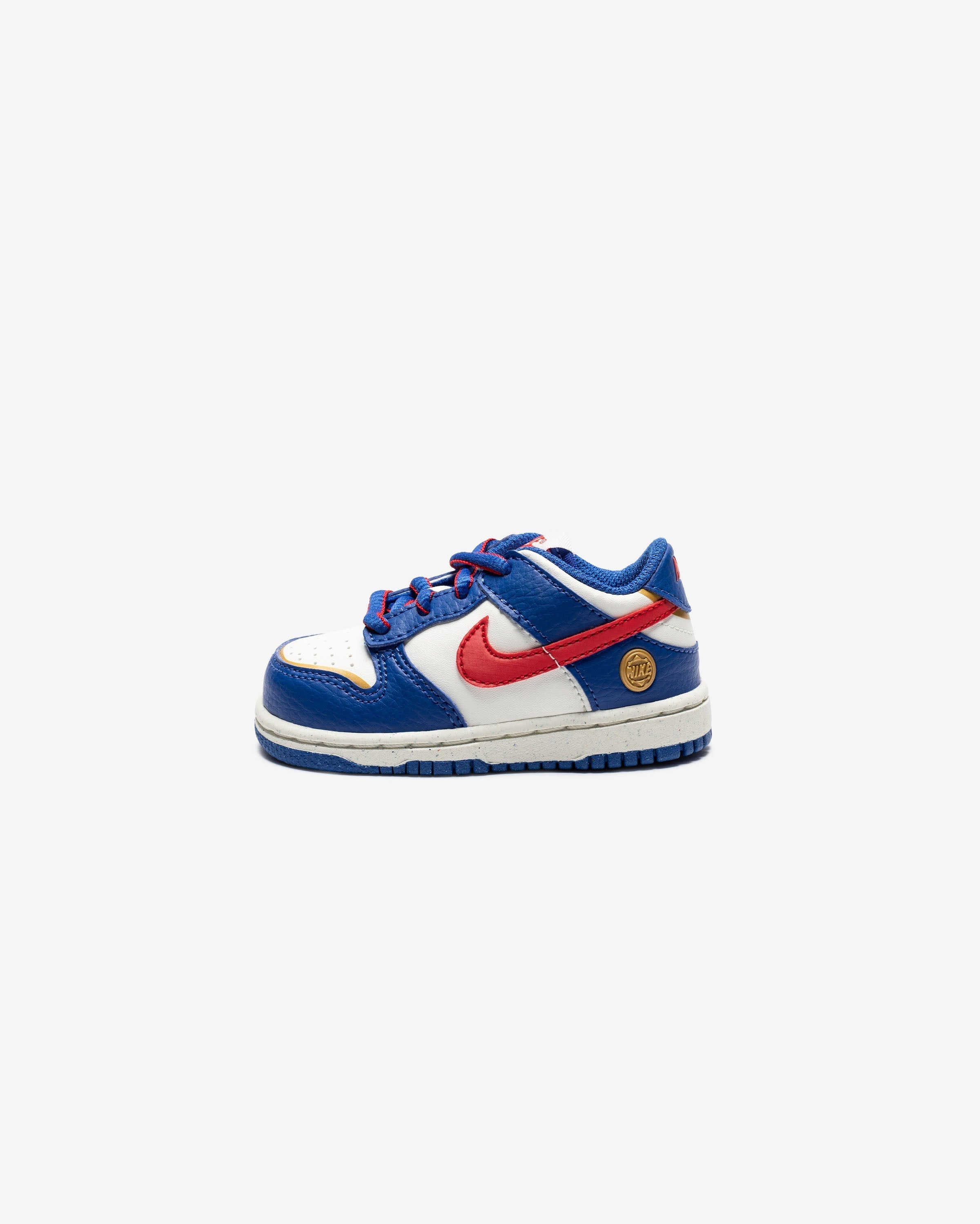 NIKE TD DUNK LOW NN - GAMEROYAL/ UNIVERSITYRED/ SAIL