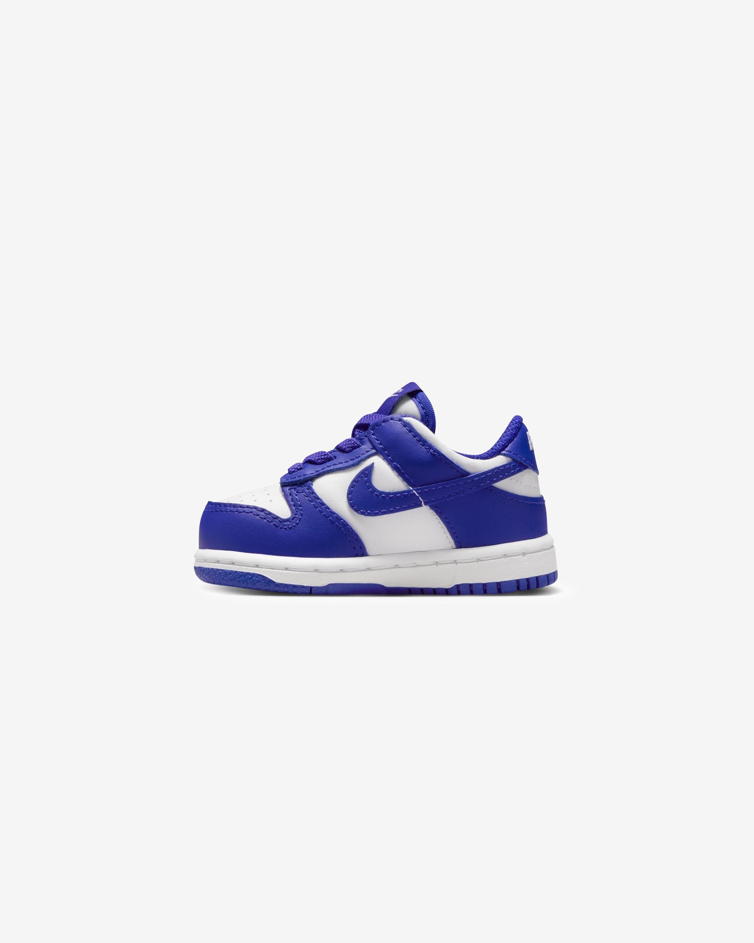 NIKE TD DUNK LOW - WHITE/ CONCORD/ UNIVERSITYRED