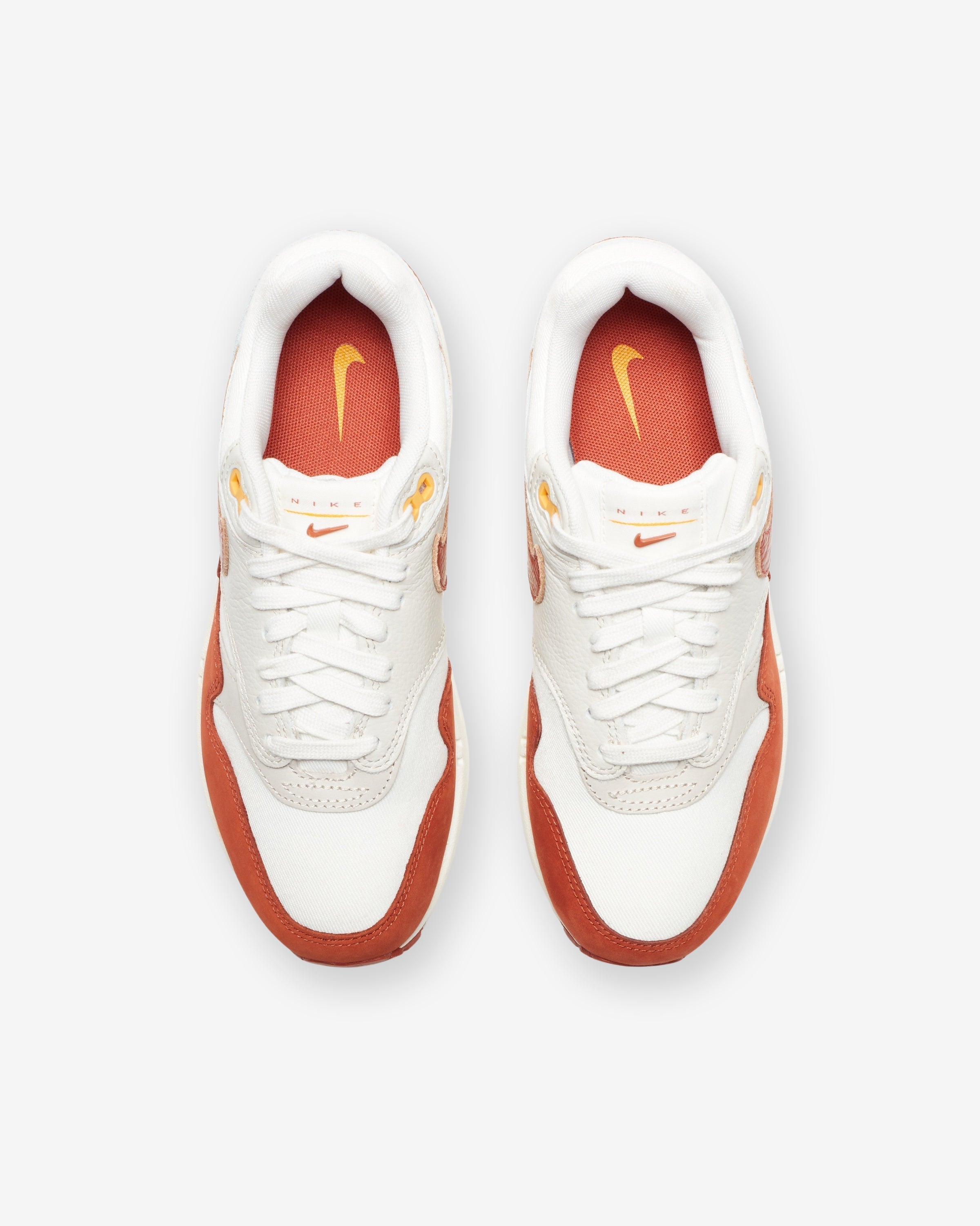 NIKE WOMEN'S AIR MAX 1 LX - SAIL/ RUGGEDORANGE