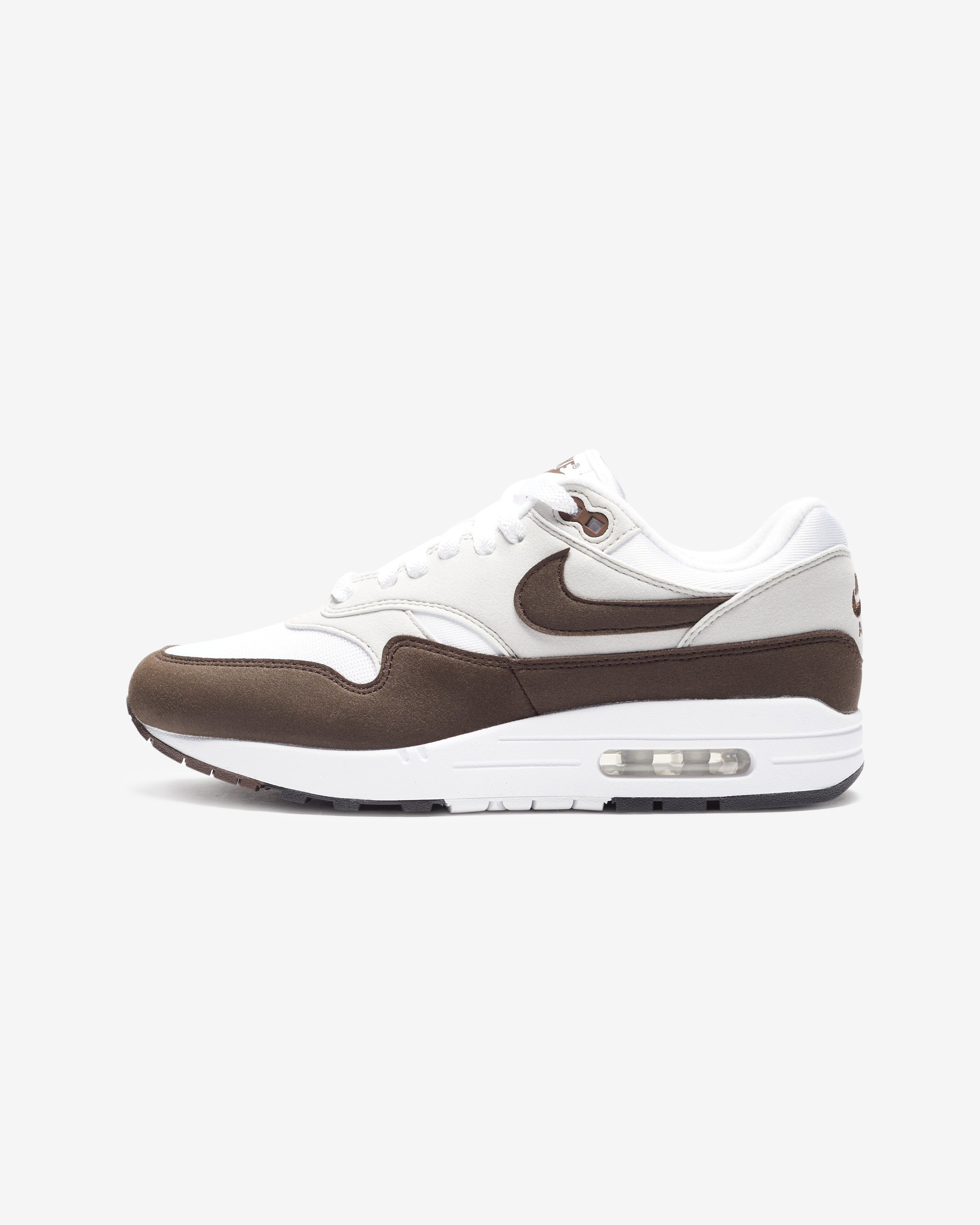 NIKE WOMEN'S AIR MAX 1 - NEUTRALGREY/ BAROQUEBROWN