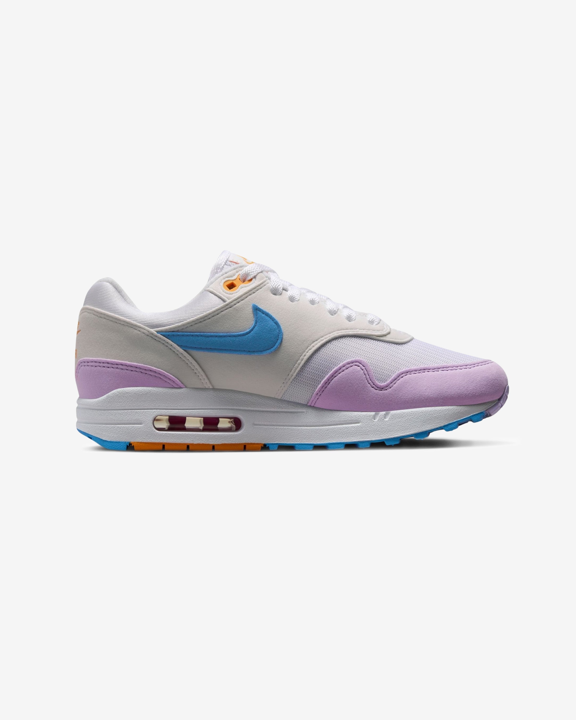 NIKE WOMEN'S AIR MAX '87 - WHITE/ ALCHEMYPINK/ PHOTOBLUE