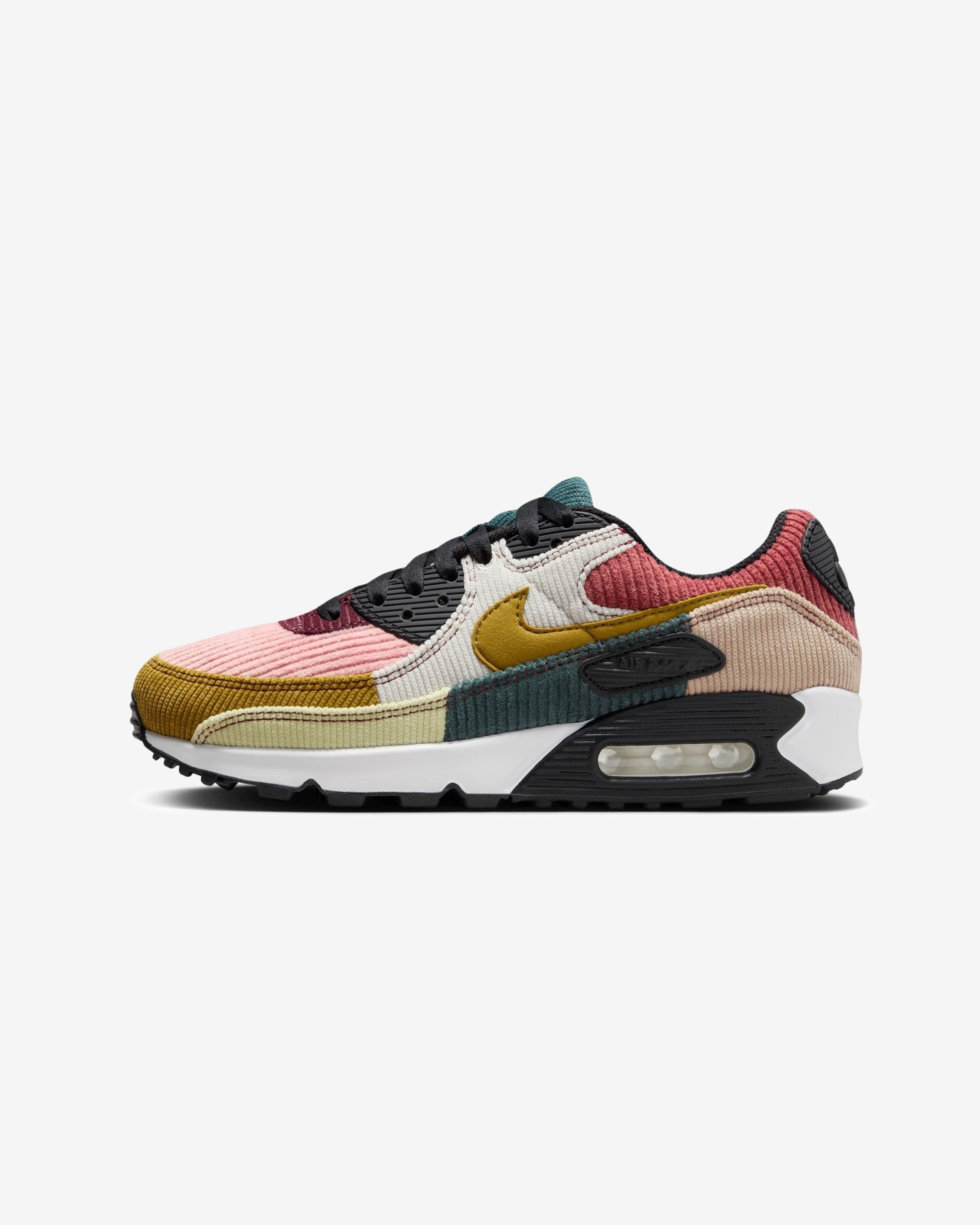 NIKE WOMEN'S AIR MAX 90 - BLACK/ BRONZINE/ REDSTARDUST