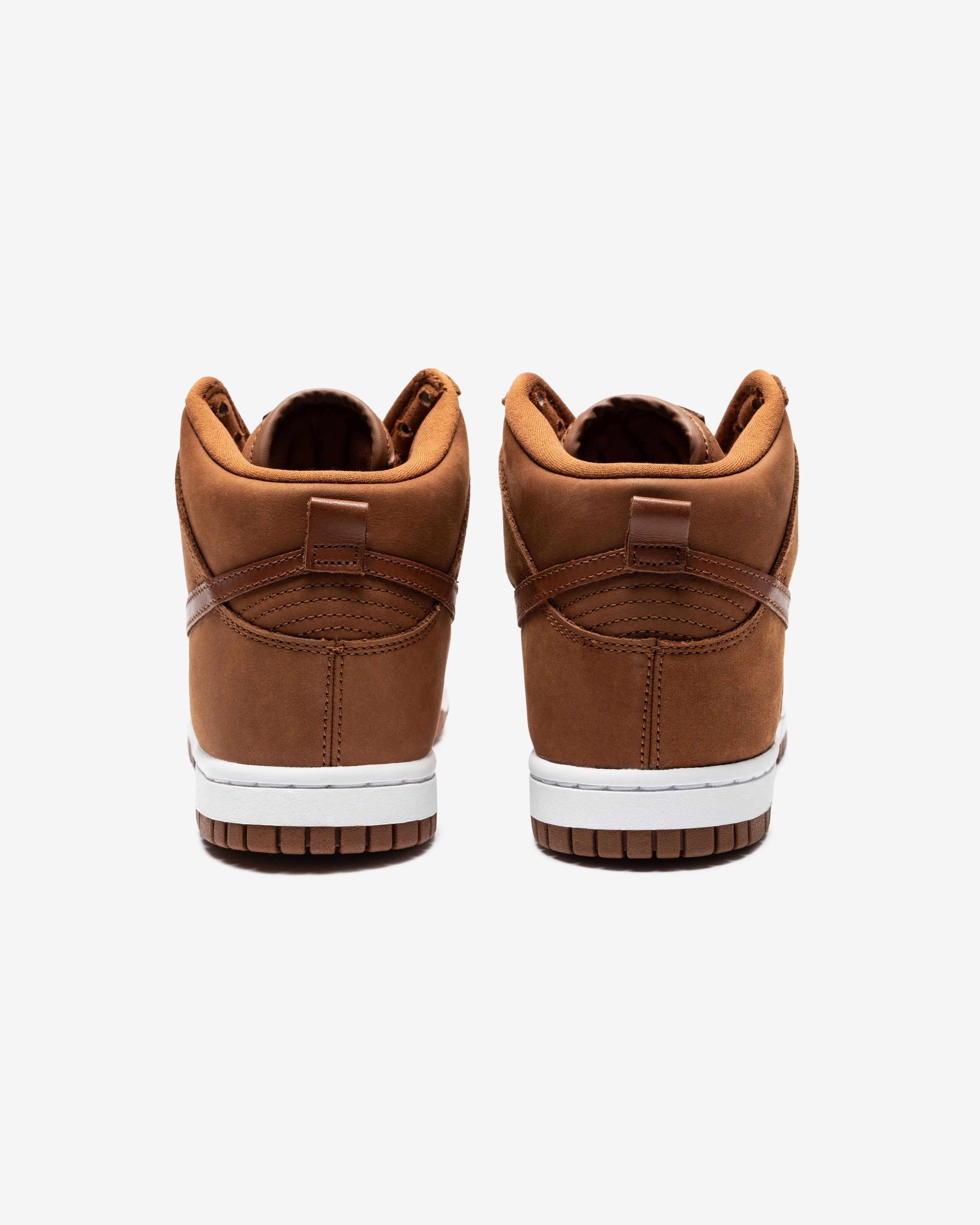 NIKE WOMENS DUNK HIGH PREMIUM - PECAN/ PECAN/ WHITE