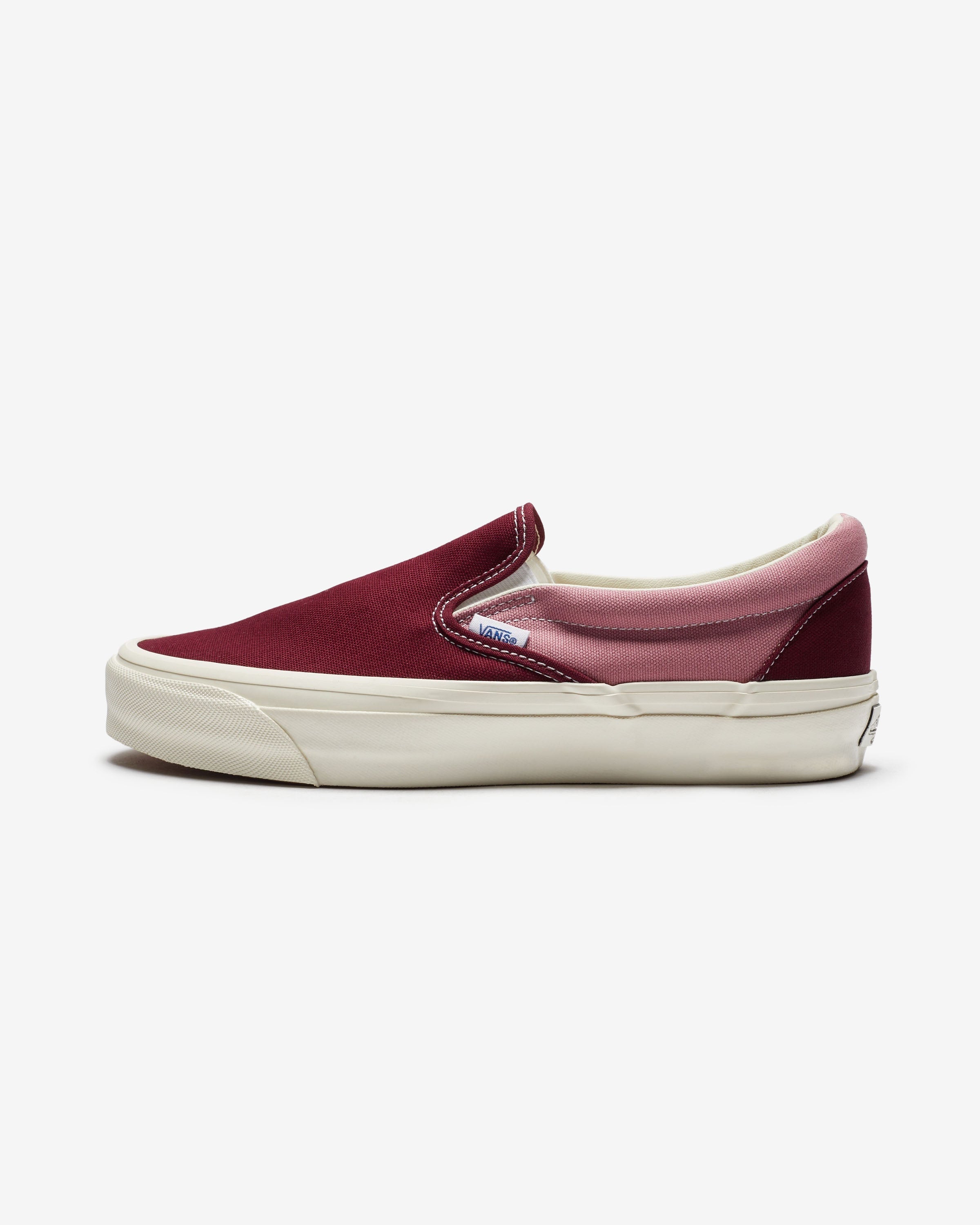 VANS PREMIUM SLIP-ON 98 - MAROON/ PINK