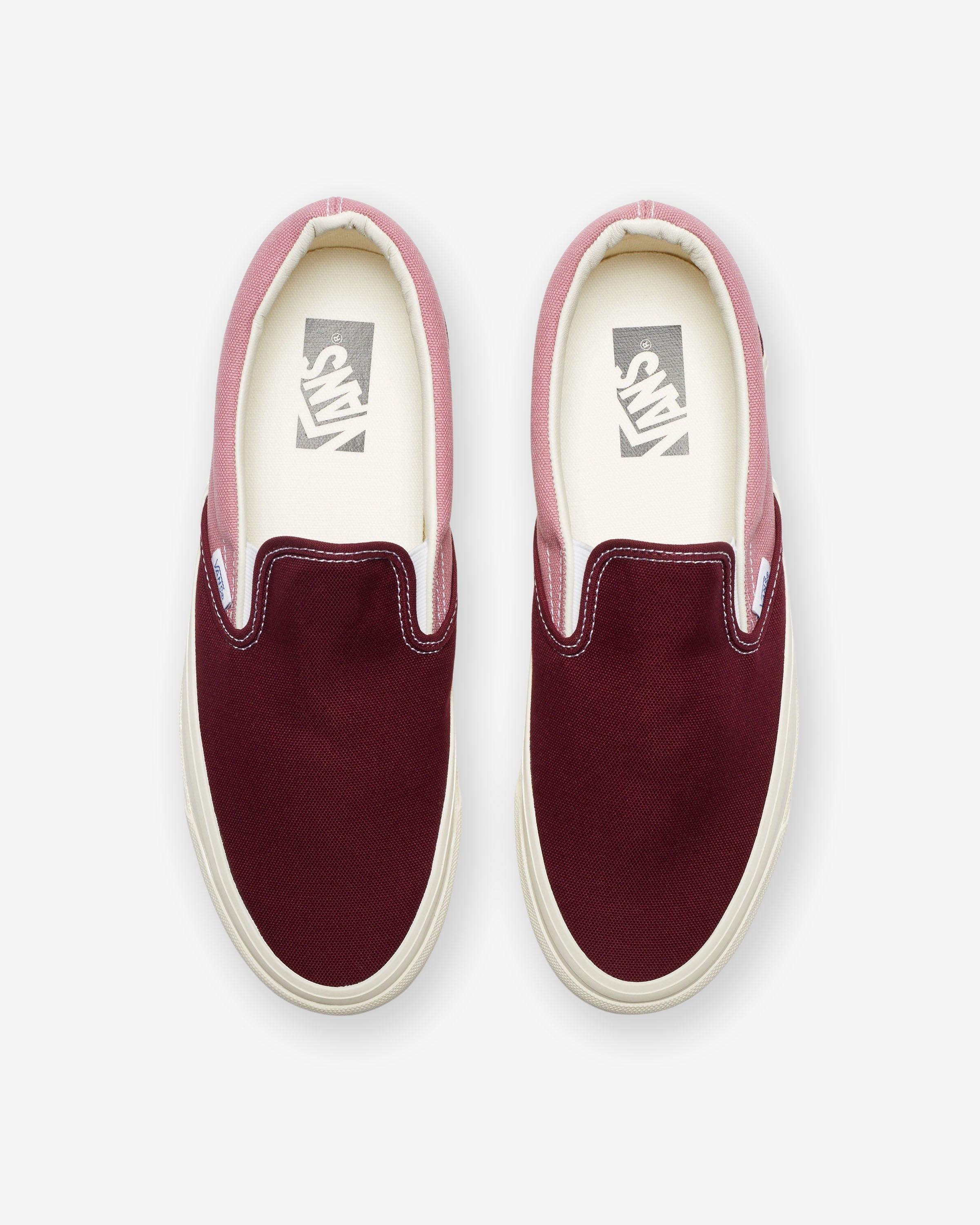 VANS PREMIUM SLIP-ON 98 - MAROON/ PINK