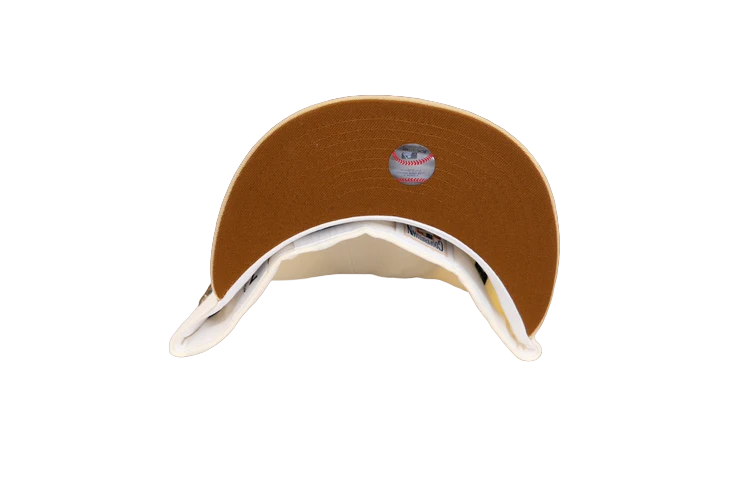 (Final Push) New Era 59Fifty Atlanta Braves 1876 Alternate Logo Side Patch " Eggnog Pack" Fitted Hat