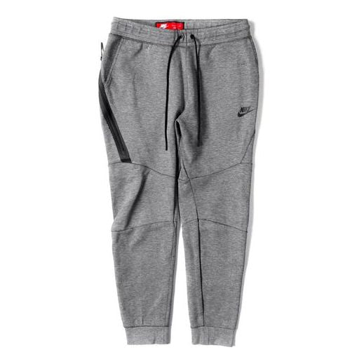 Nike Sportswear Tech Fleece Sport Casual Knit Pants Men Light Grey Gery 805163-091