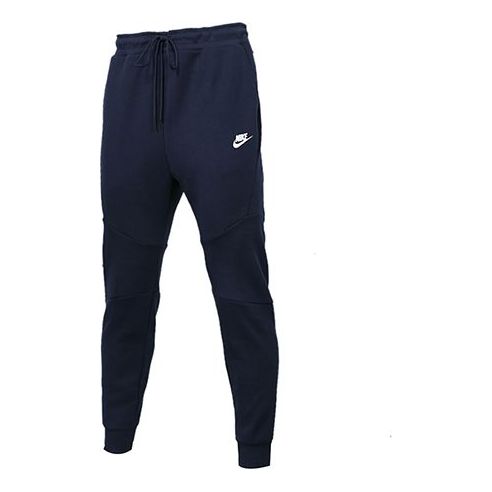 Nike SPORTSWEAR TECH FLEECE Sports Cone Long Pants Navy Blue 805163-455