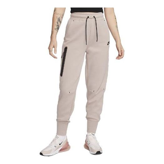 (WMNS) Nike Sportswear Tech Fleece Pants 'Diffused Taupe' CW4292-272