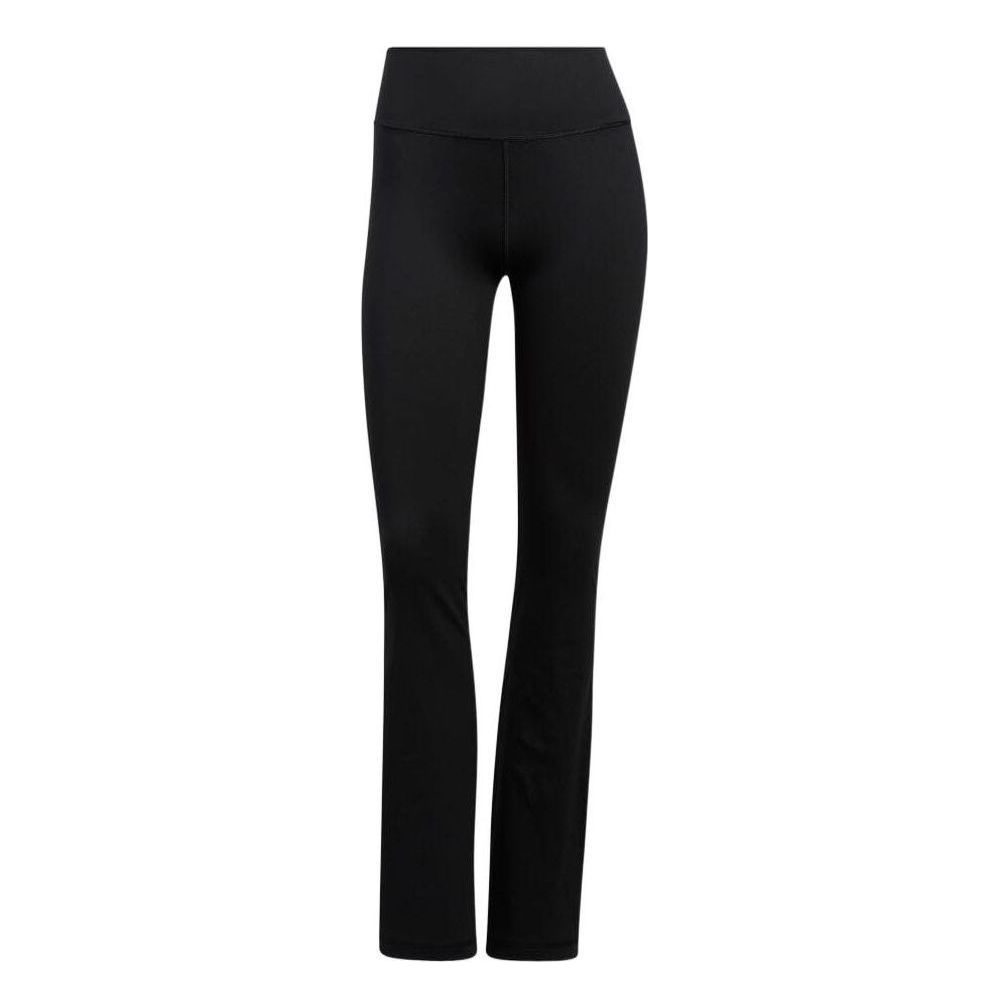 (WMNS) adidas Yoga Studio Flared Leggings 'Black' H64194